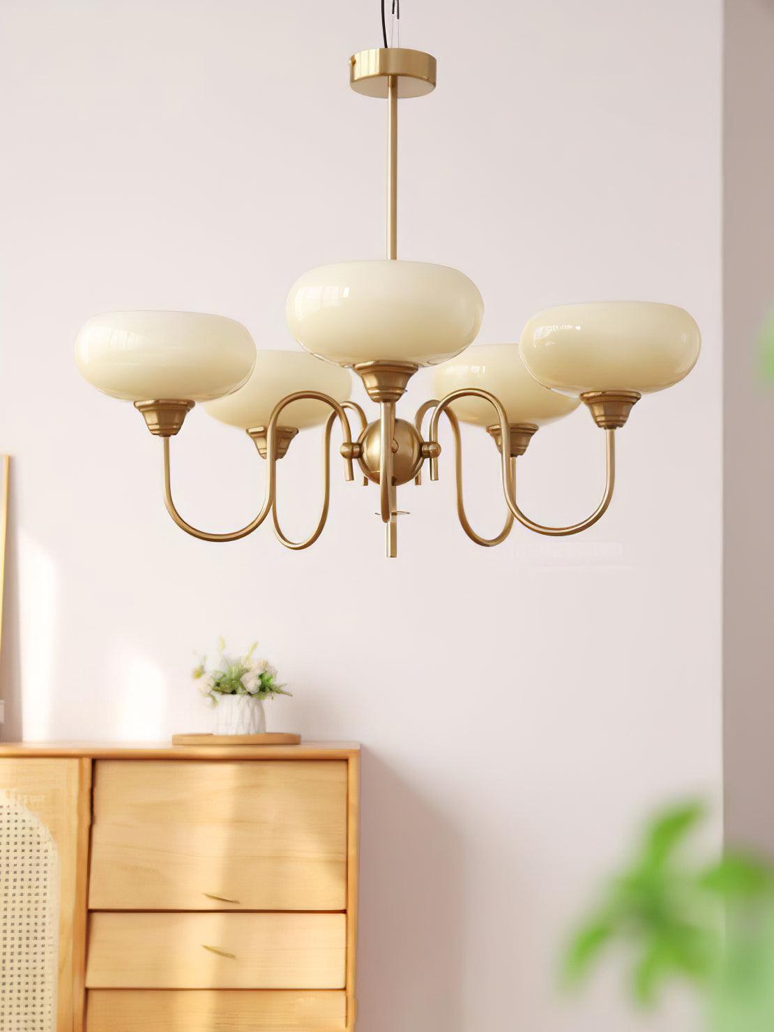 Pavenor Creamy Persimmon Chandelier