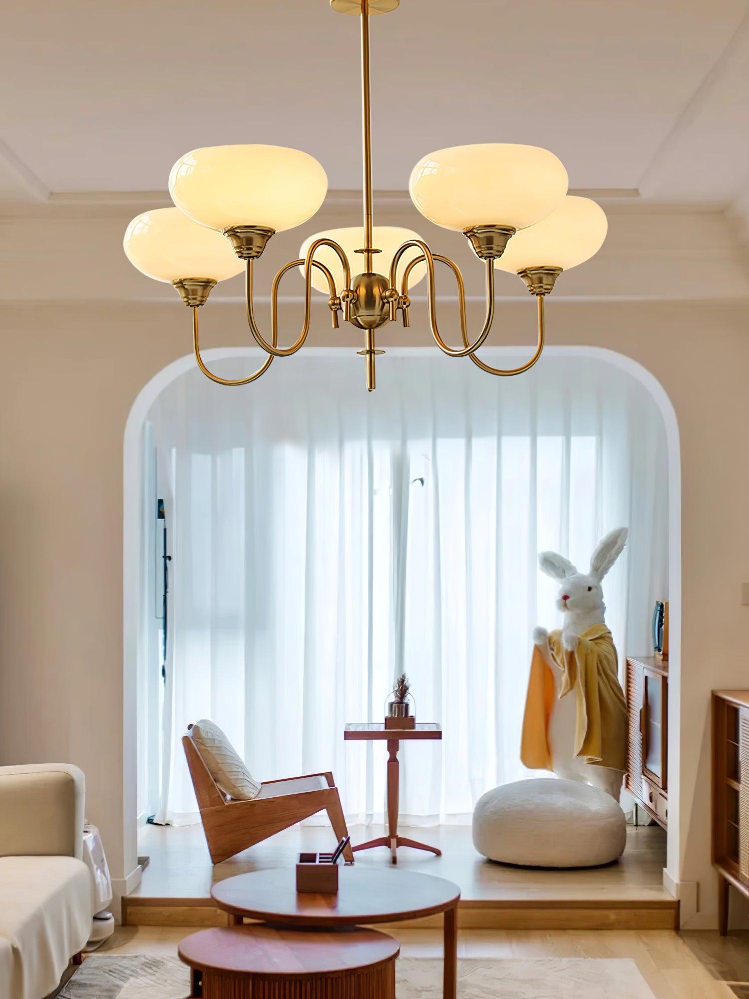 Pavenor Creamy Persimmon Chandelier