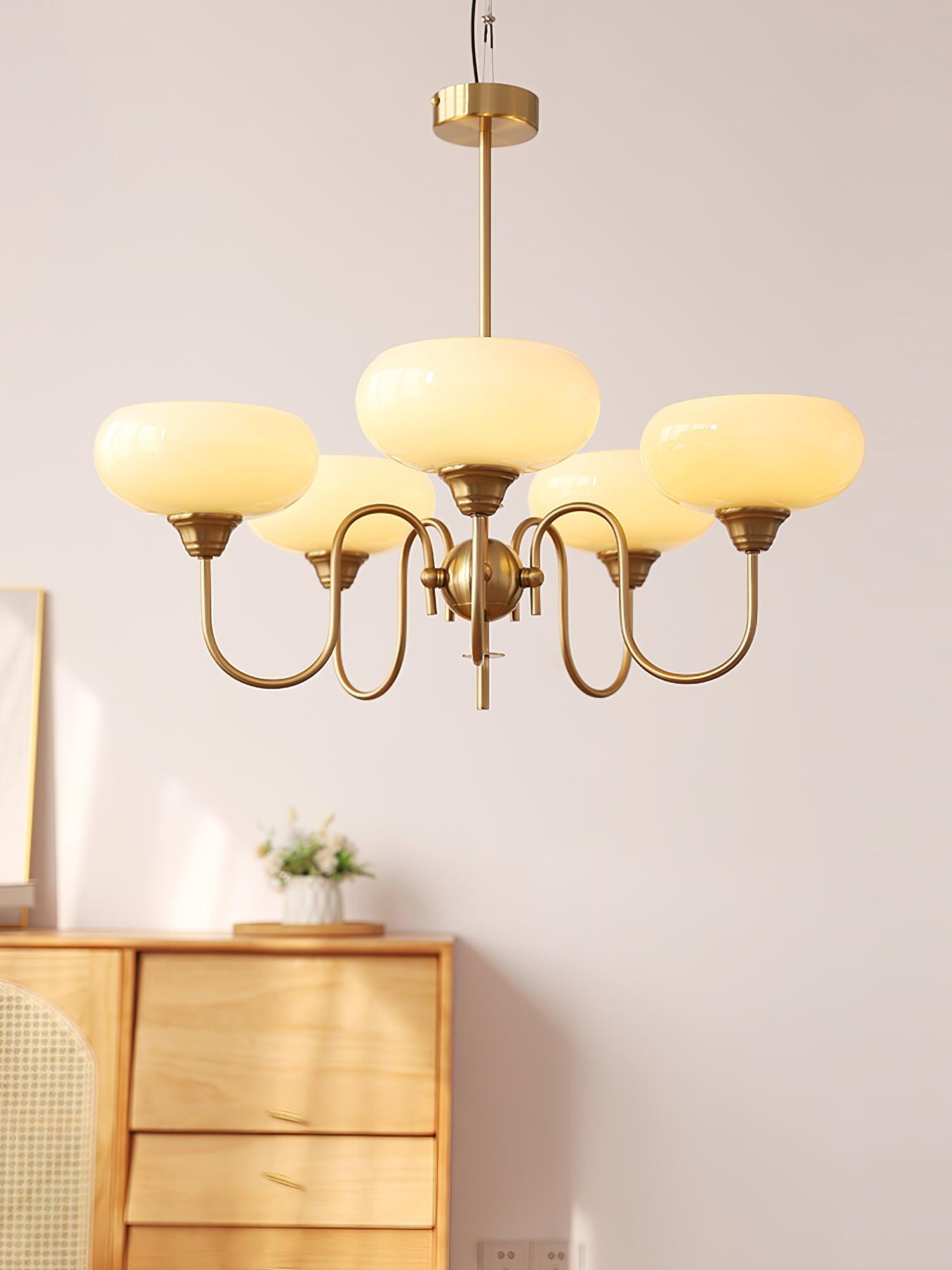Pavenor Creamy Persimmon Chandelier
