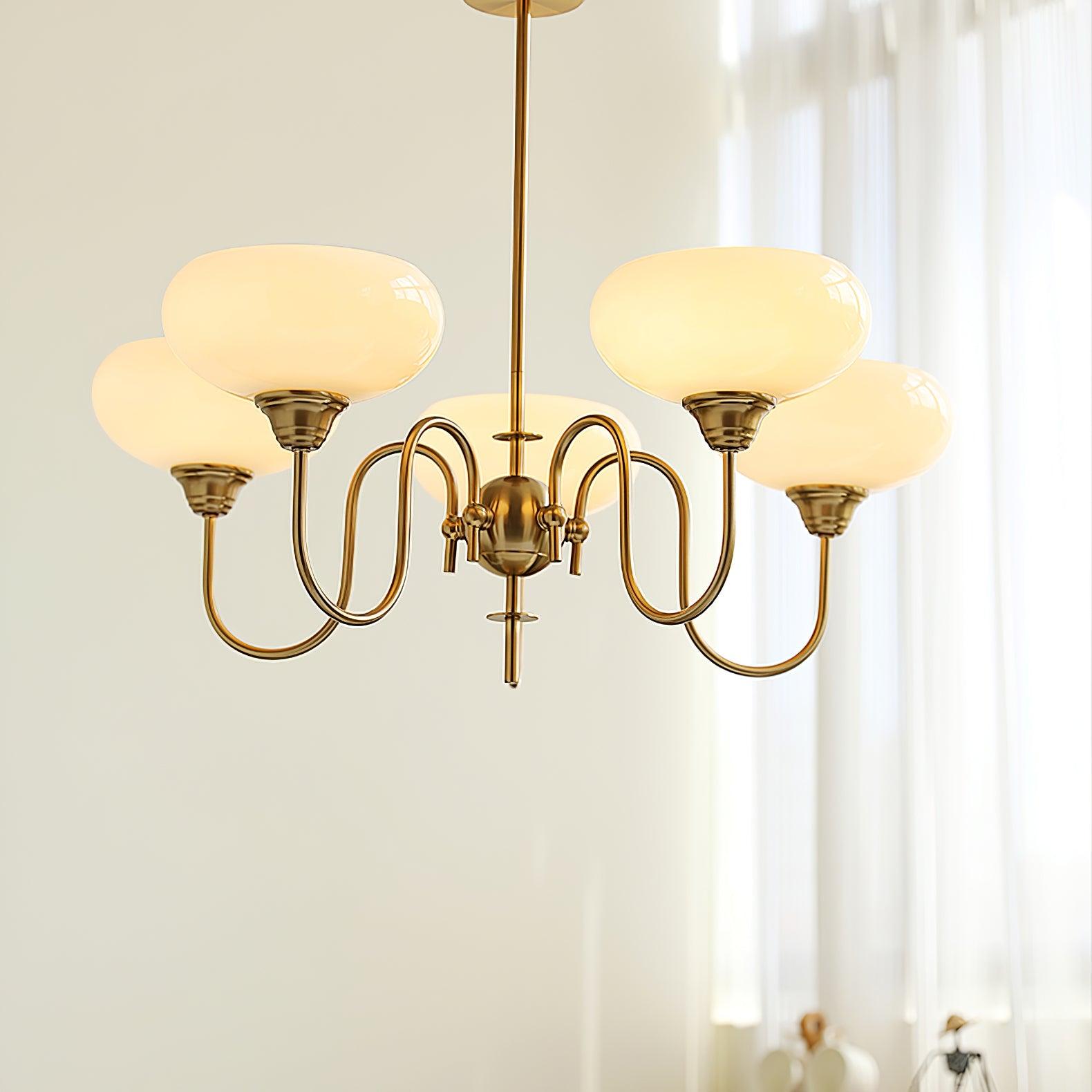 Pavenor Creamy Persimmon Chandelier