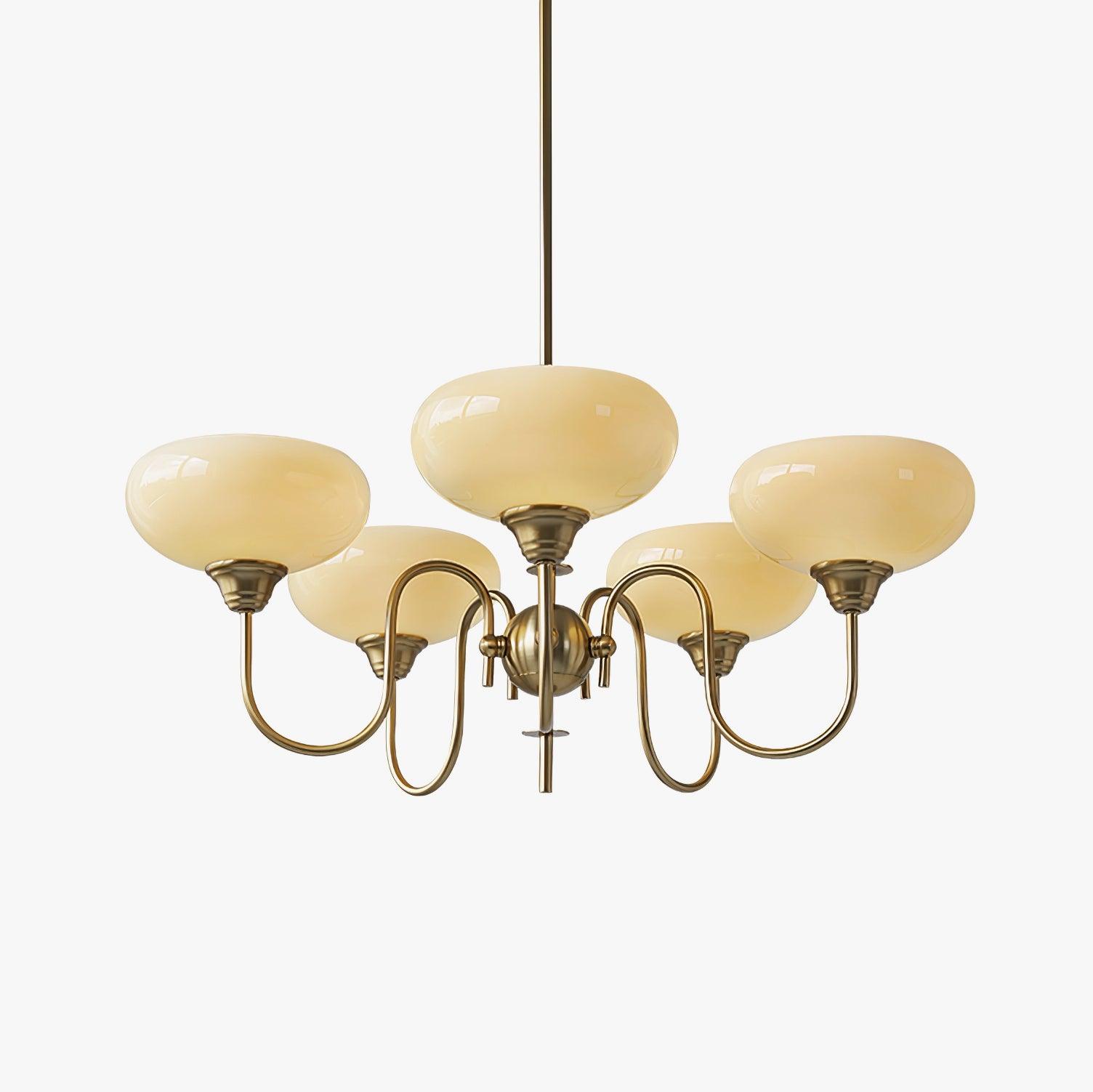 Pavenor Creamy Persimmon Chandelier
