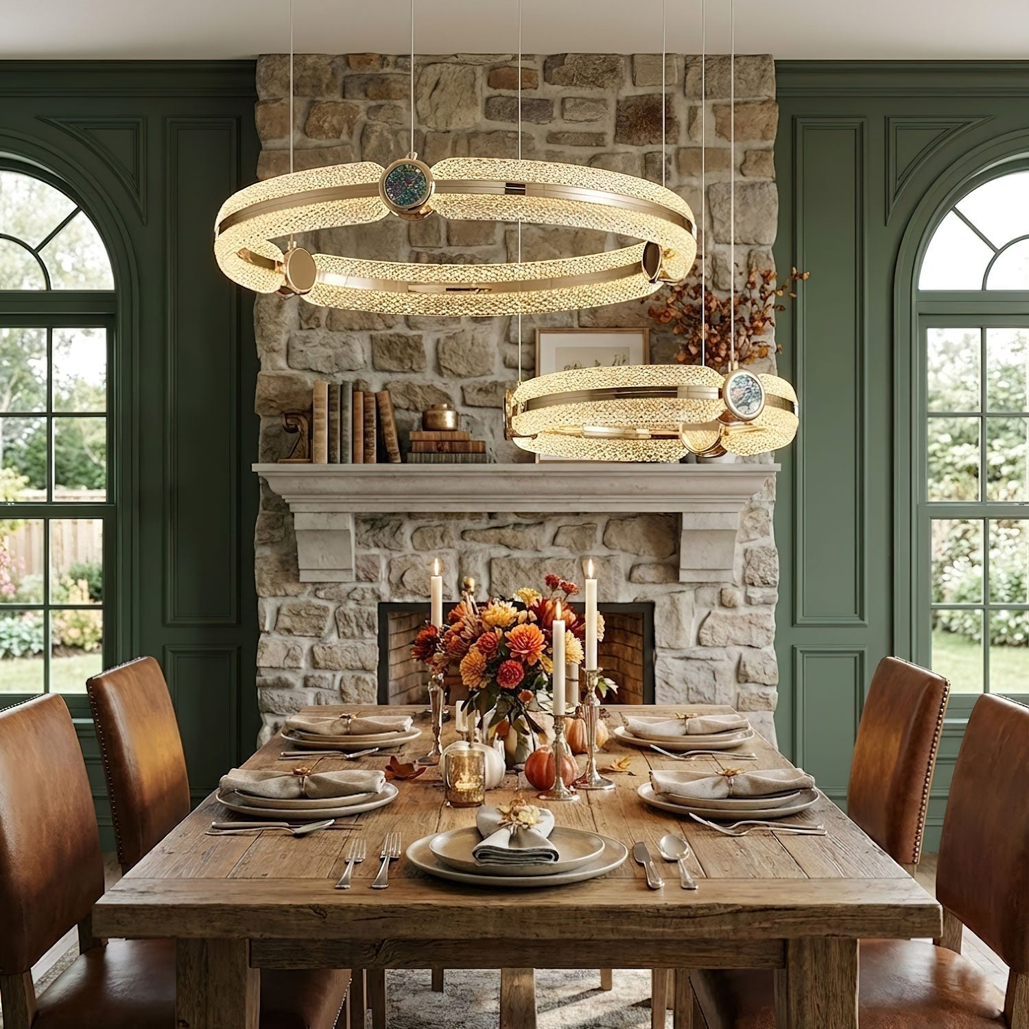 Lumoelle Halo Chandelier