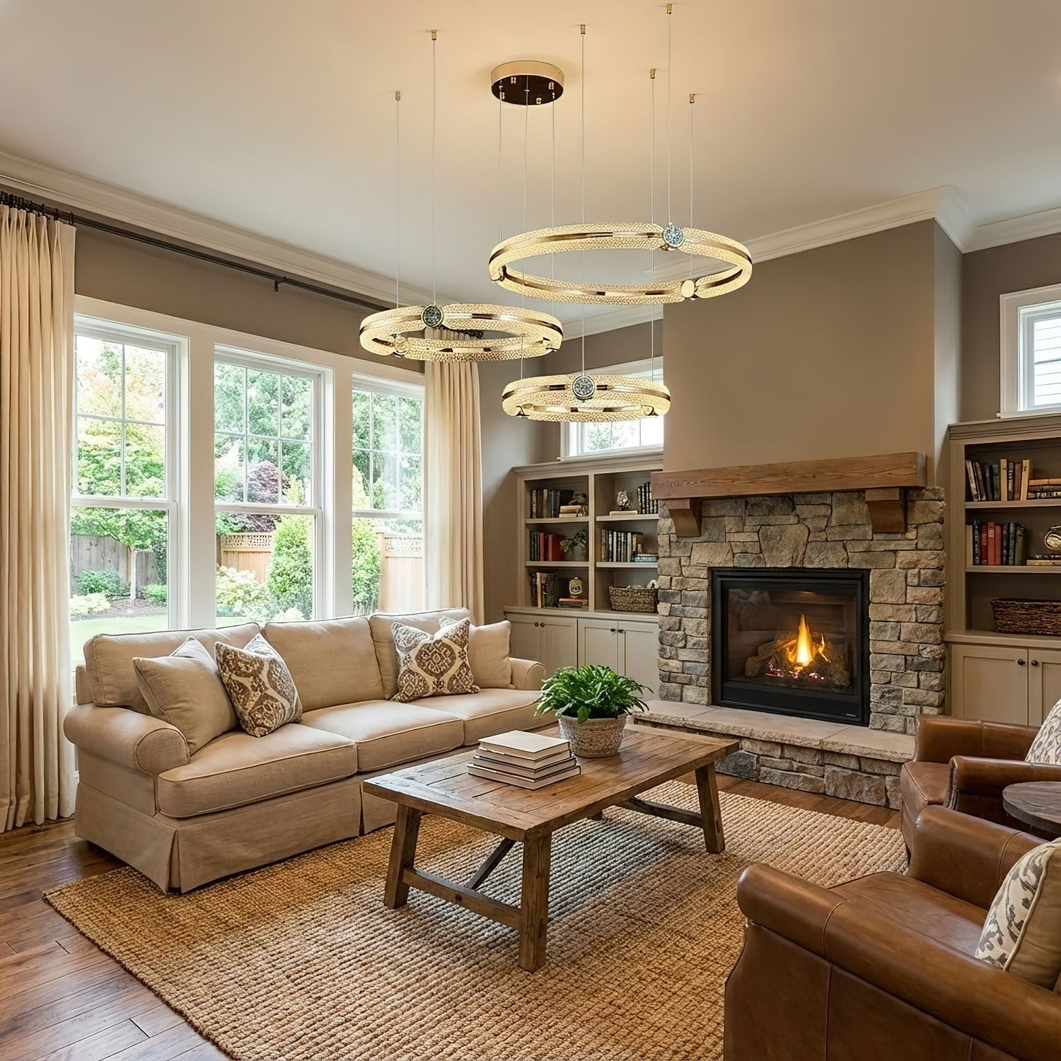 Lumoelle Halo Chandelier