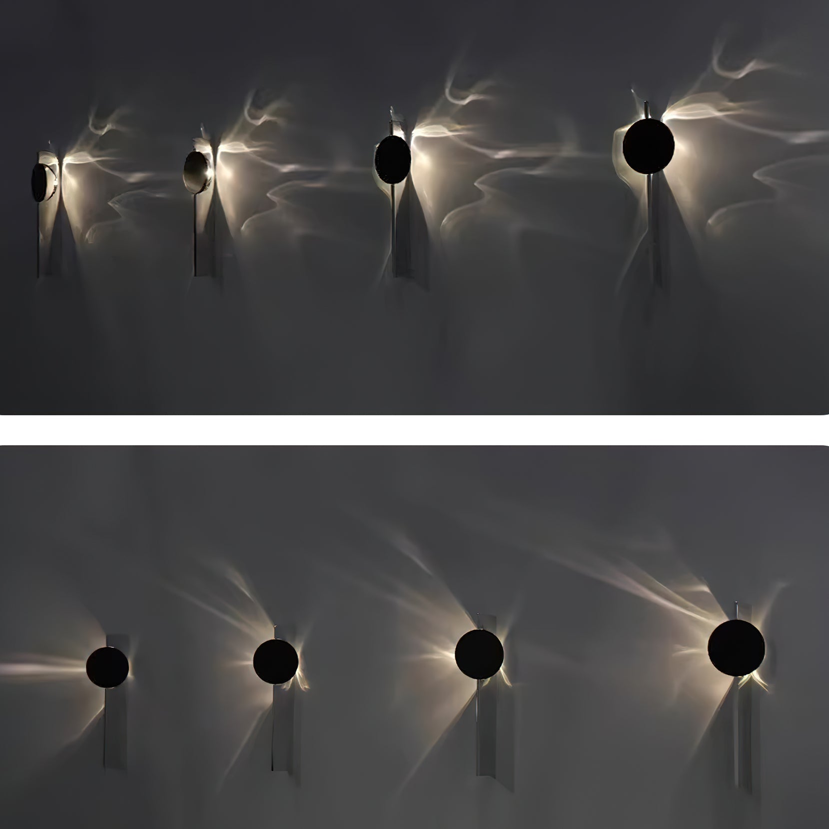 Delaview Kinetic Shadow Indoor Wall Light