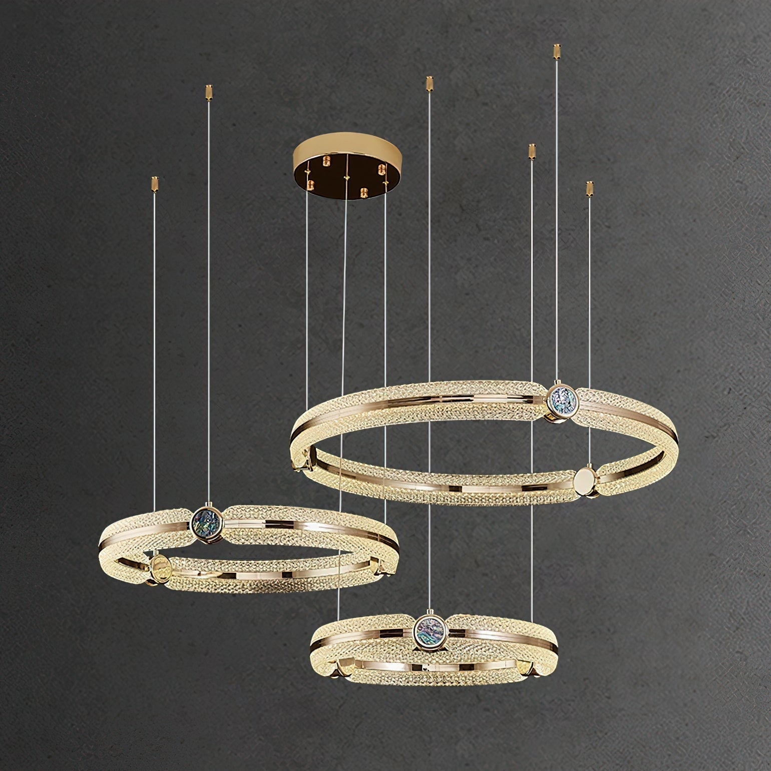 Lumoelle Halo Chandelier