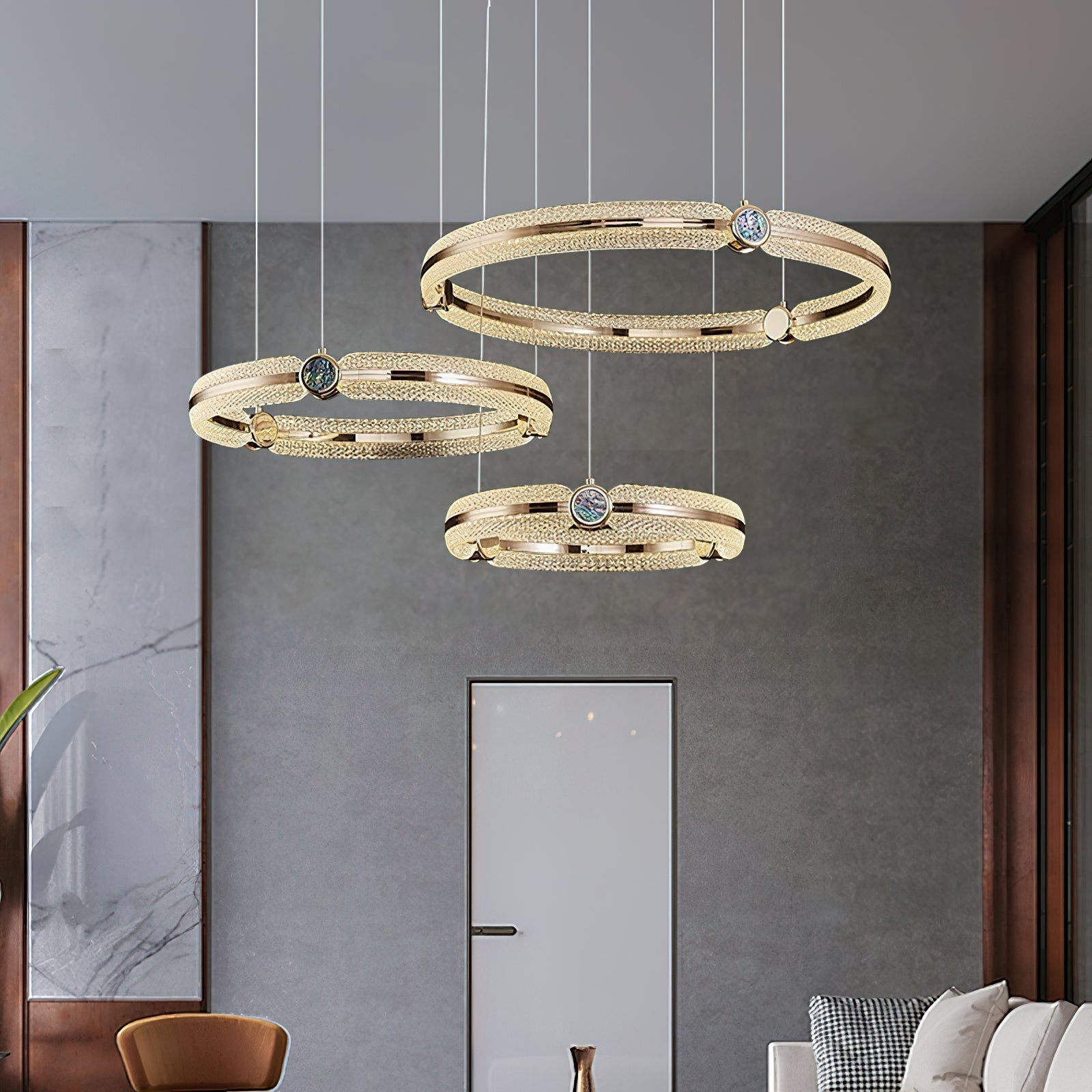 Lumoelle Halo Chandelier