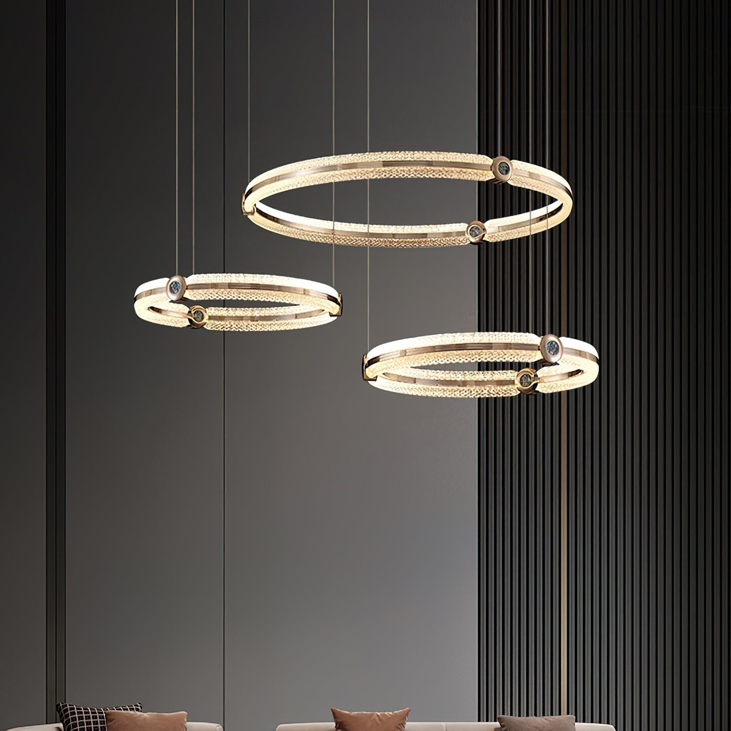 Lumoelle Halo Chandelier