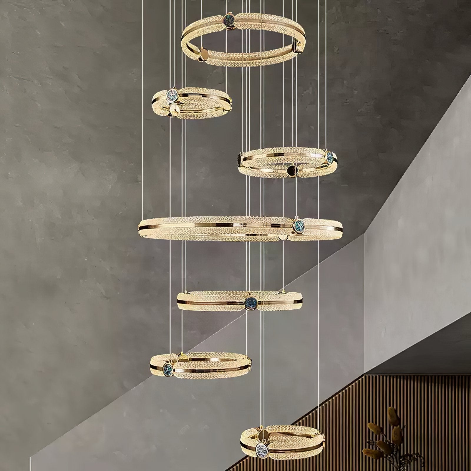 Lumoelle Halo Chandelier