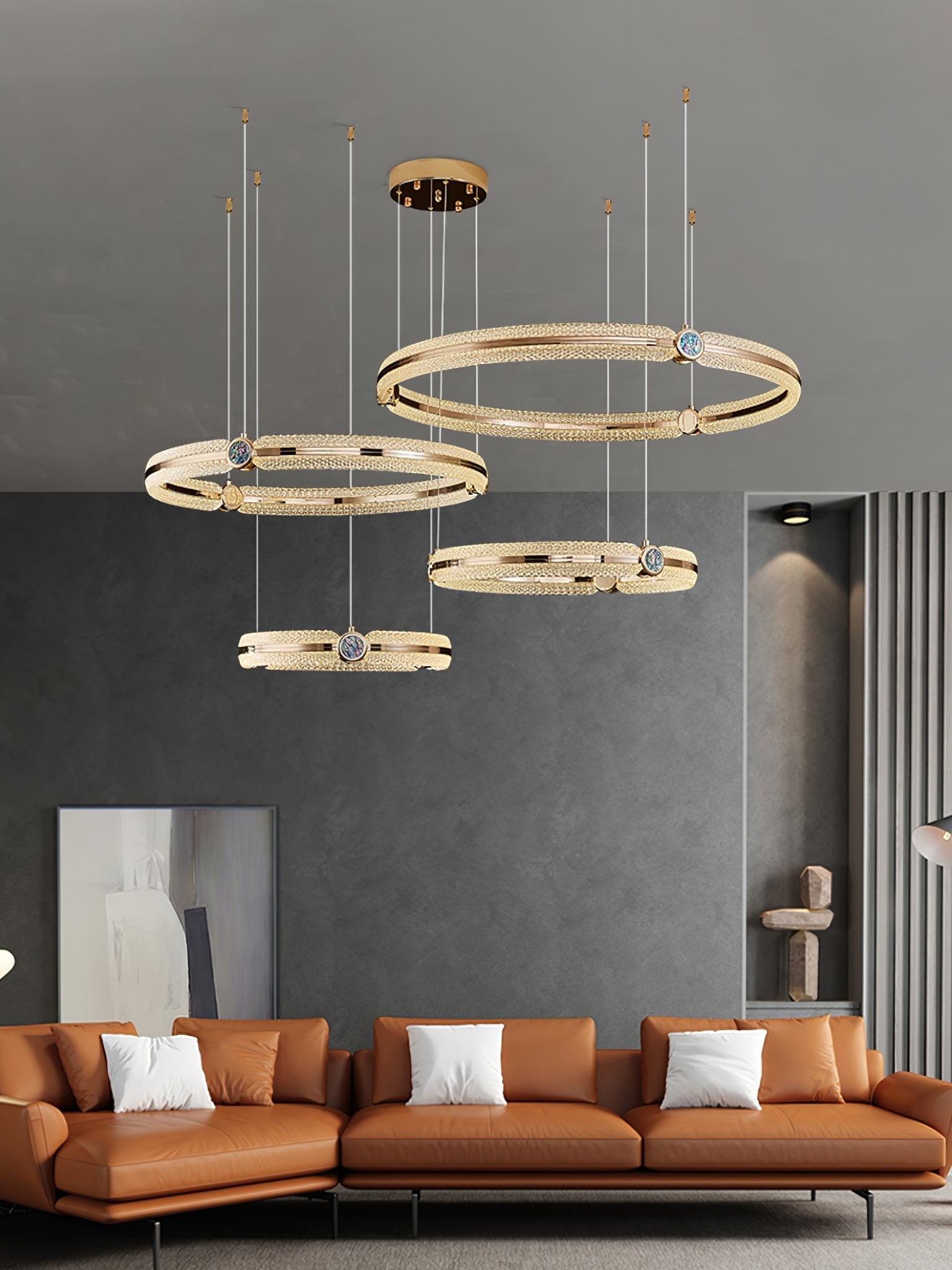 Lumoelle Halo Chandelier
