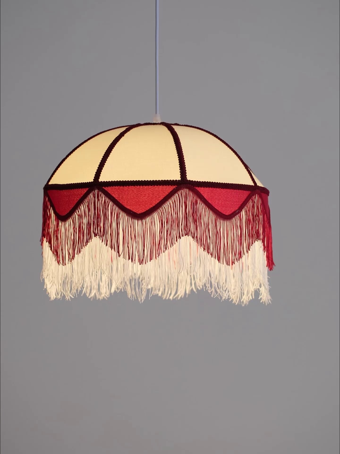 Velloria Fringe Dome Pendant Light