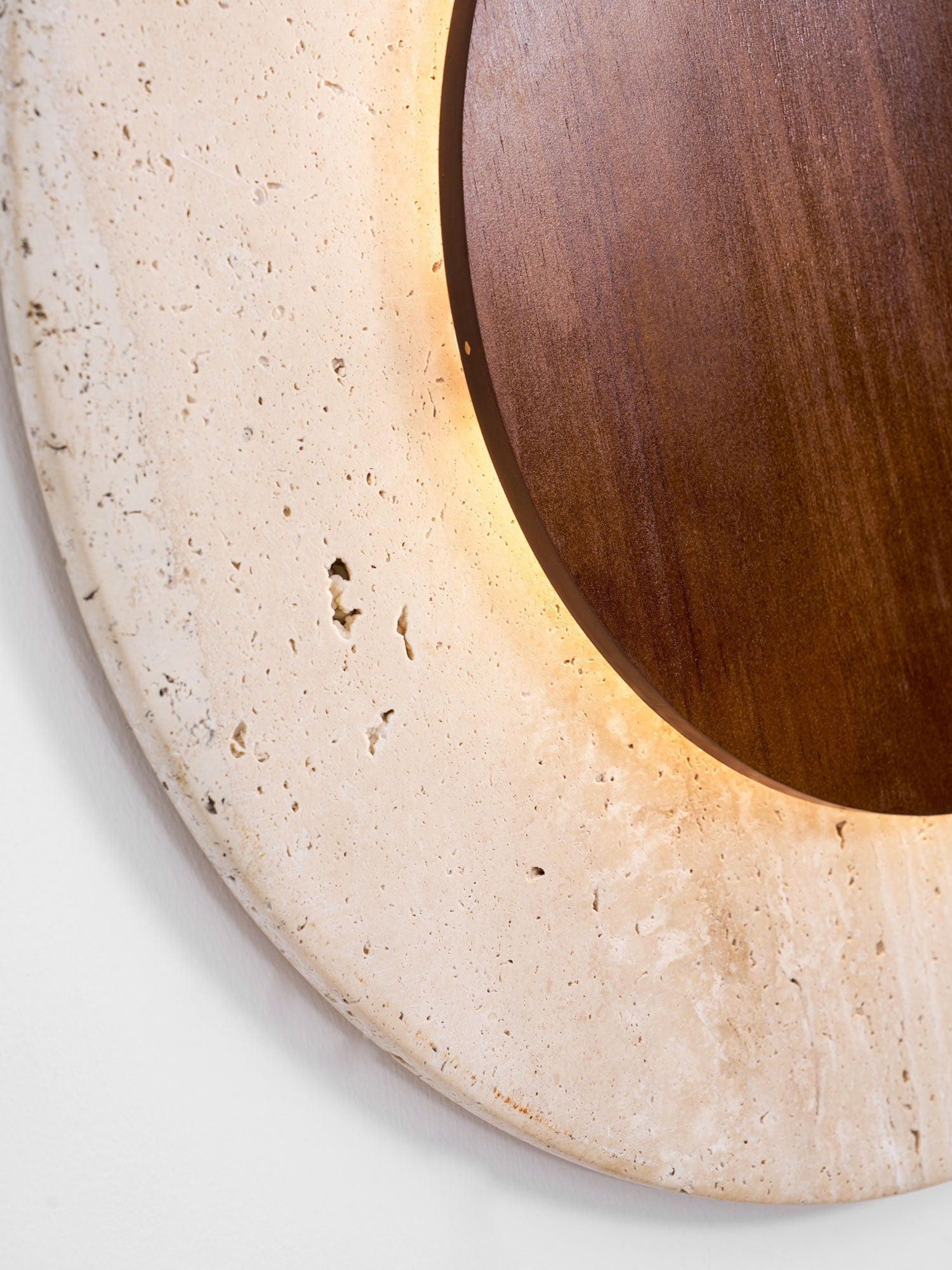 Crescent Halo Plug-in Wall Sconce