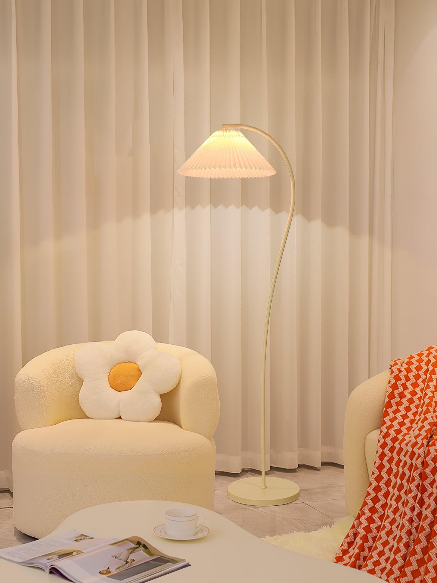 Fyrel Minimalist Fabric Floor Lamp