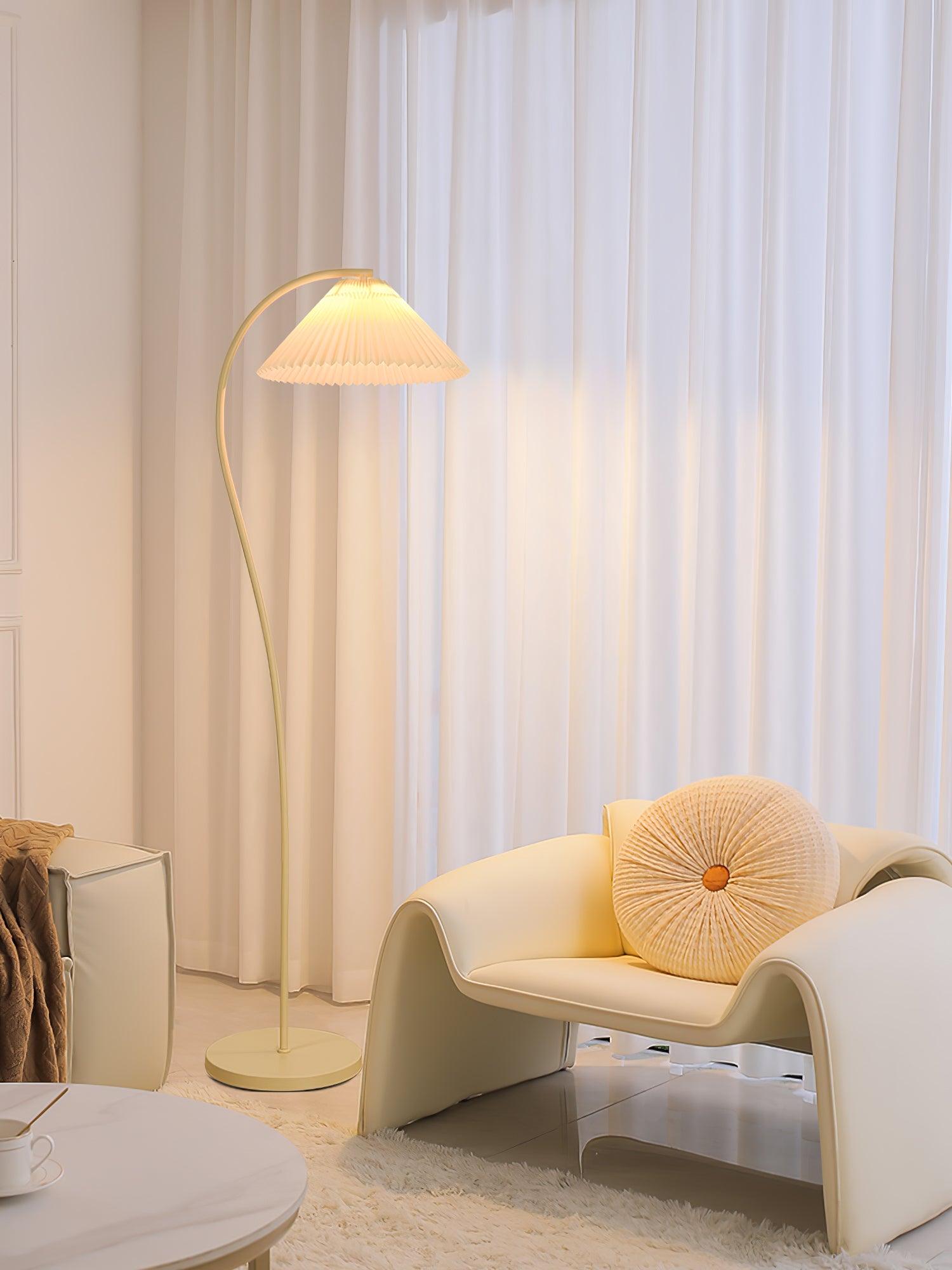 Fyrel Minimalist Fabric Floor Lamp