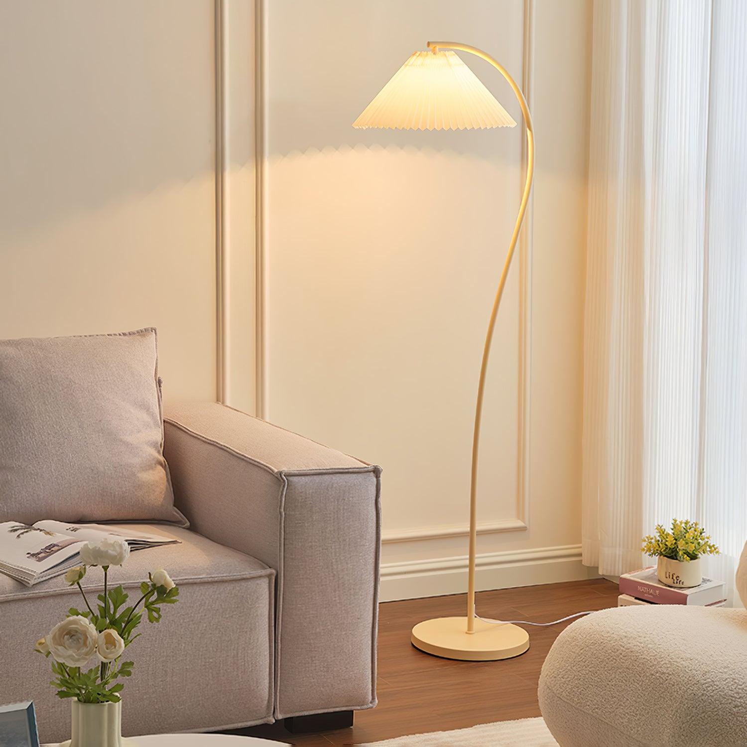 Fyrel Minimalist Fabric Floor Lamp