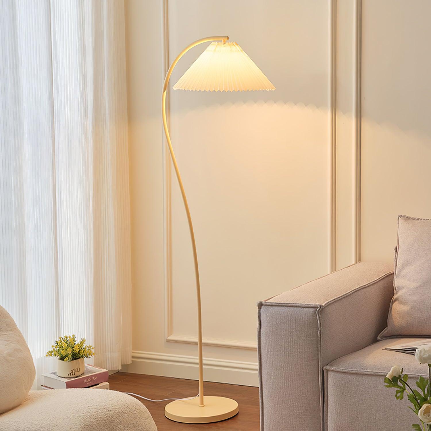 Fyrel Minimalist Fabric Floor Lamp