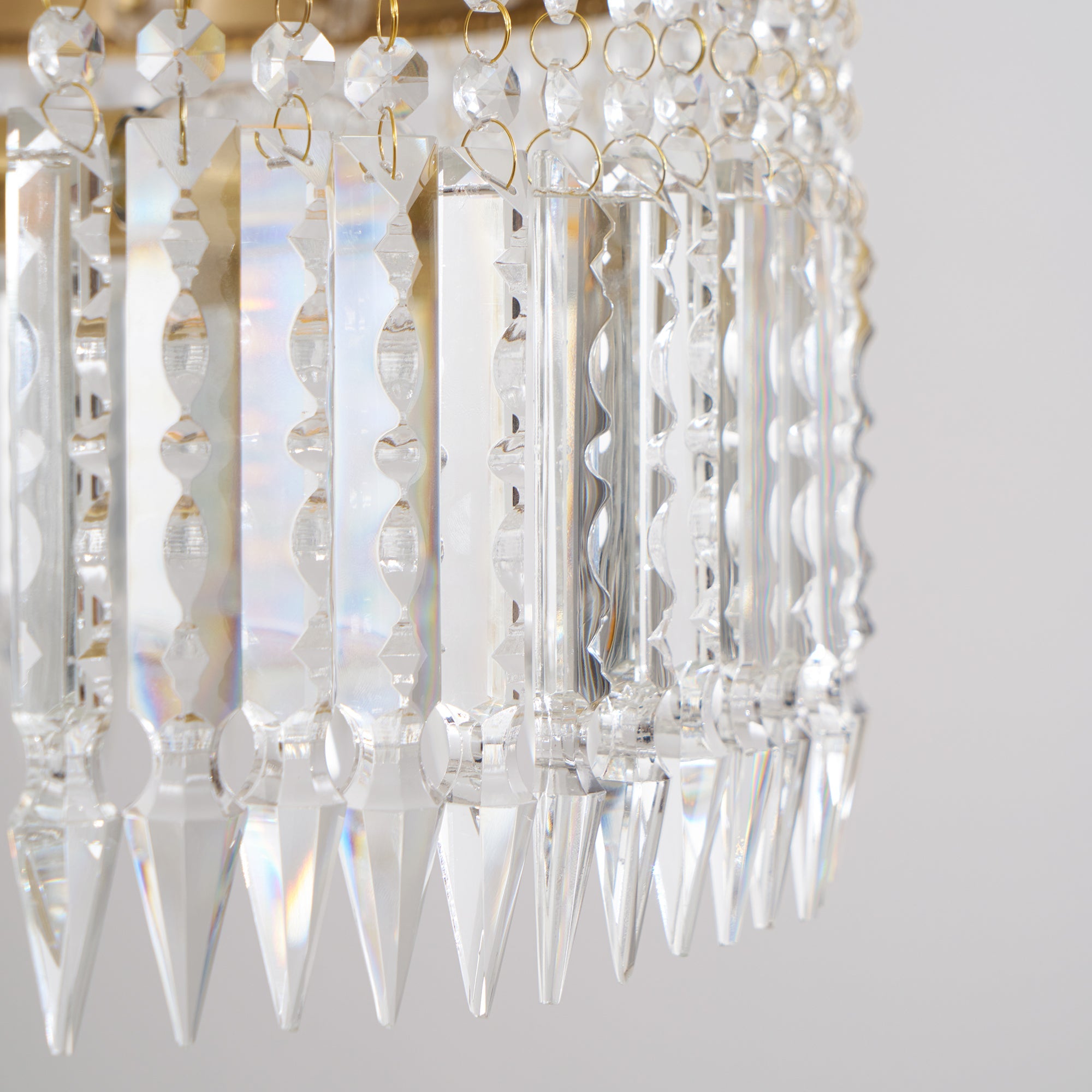 Aurevale Brass Chandelier