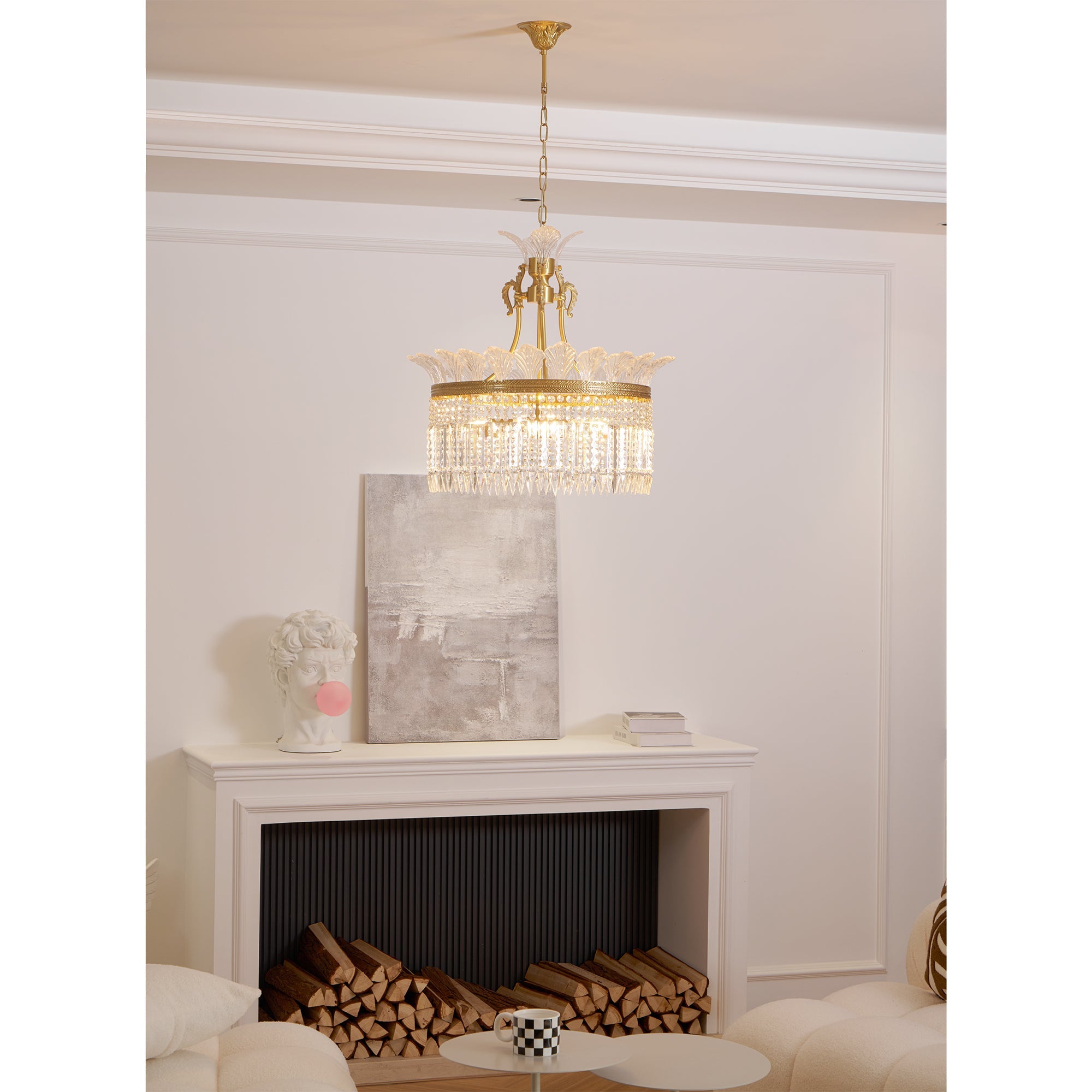 Aurevale Brass Chandelier