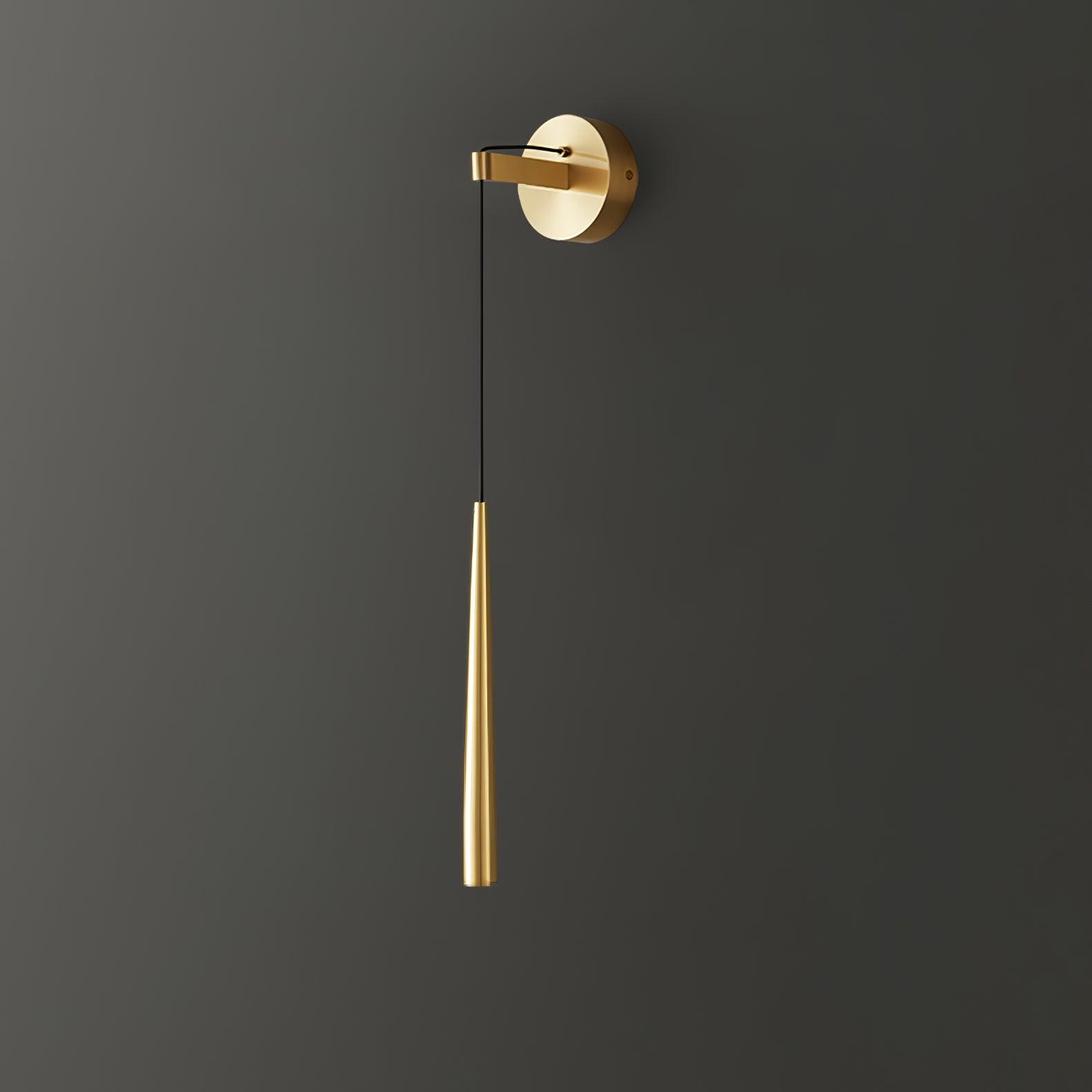 Dava Modern Minimalist Conical Crystal Wall Lamp