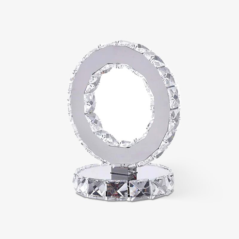 Ivor Crystal Rings Table Lamp
