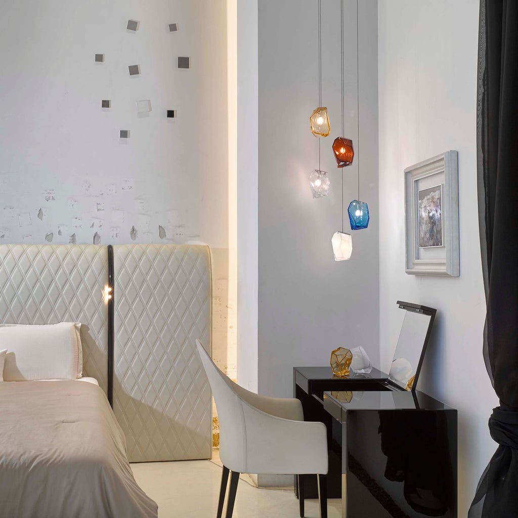 Crag Crystal Rock Cluster Pendant Light