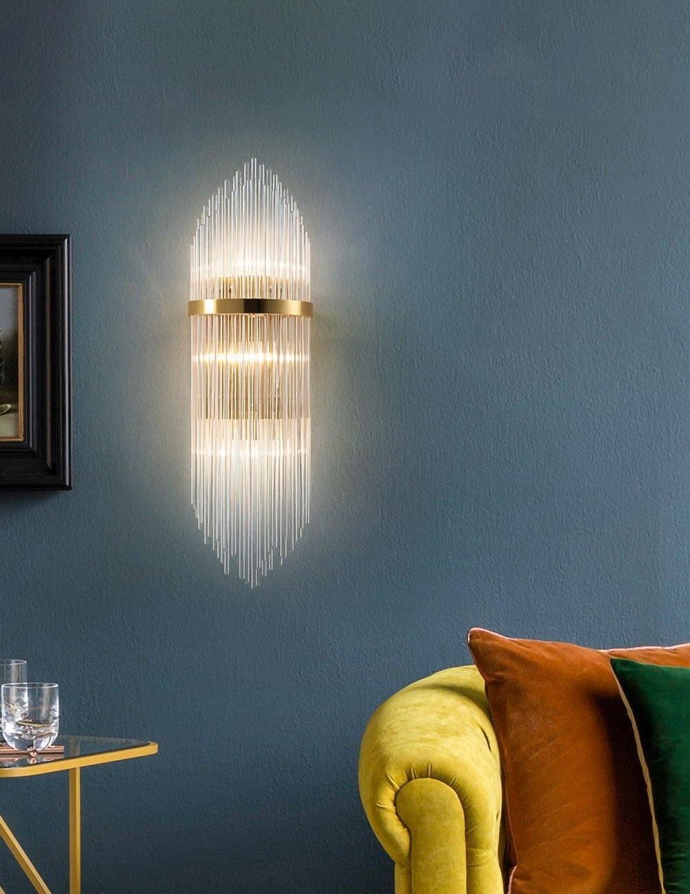 Greshen Postmodern Luxury Crystal Wall Lamp