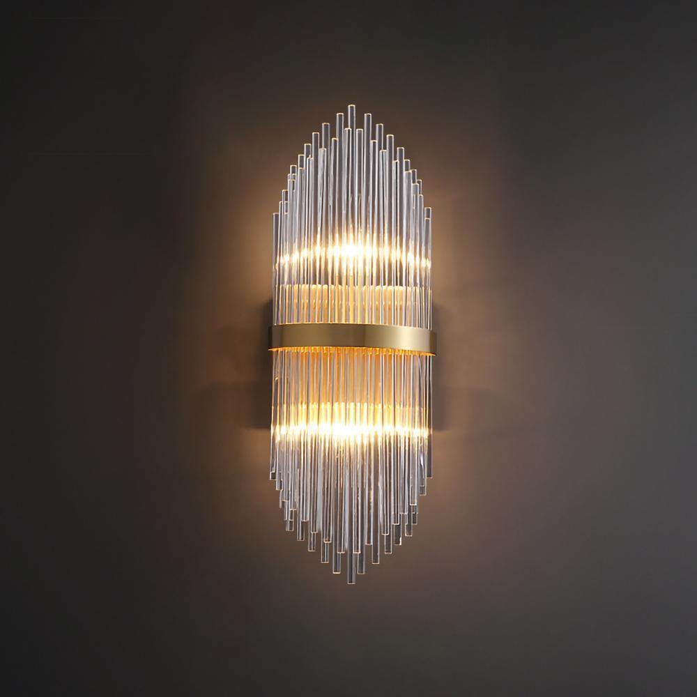 Greshen Postmodern Luxury Crystal Wall Lamp