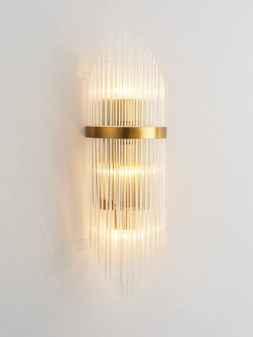 Greshen Postmodern Luxury Crystal Wall Lamp