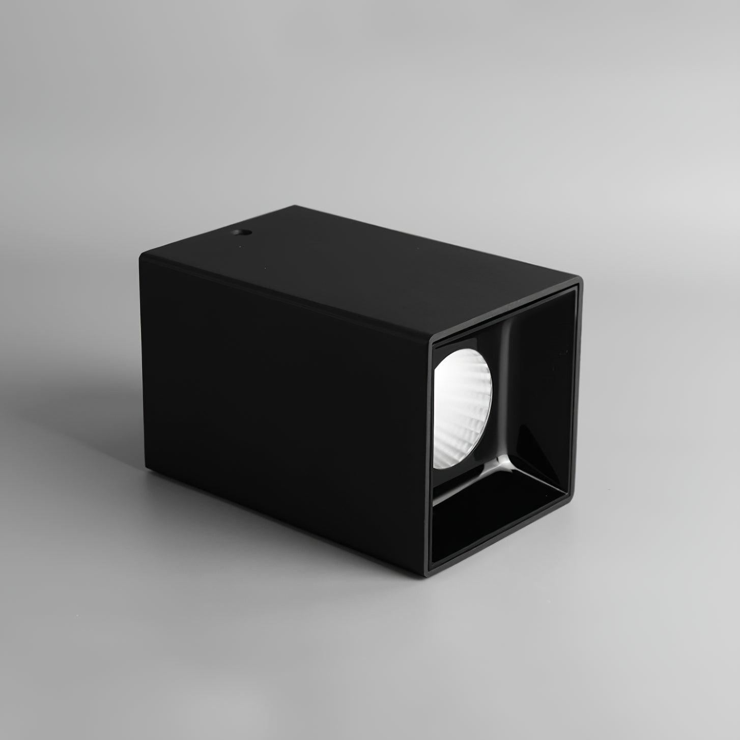 Orelaniella Ceiling Light Cube Square Black Spotlight