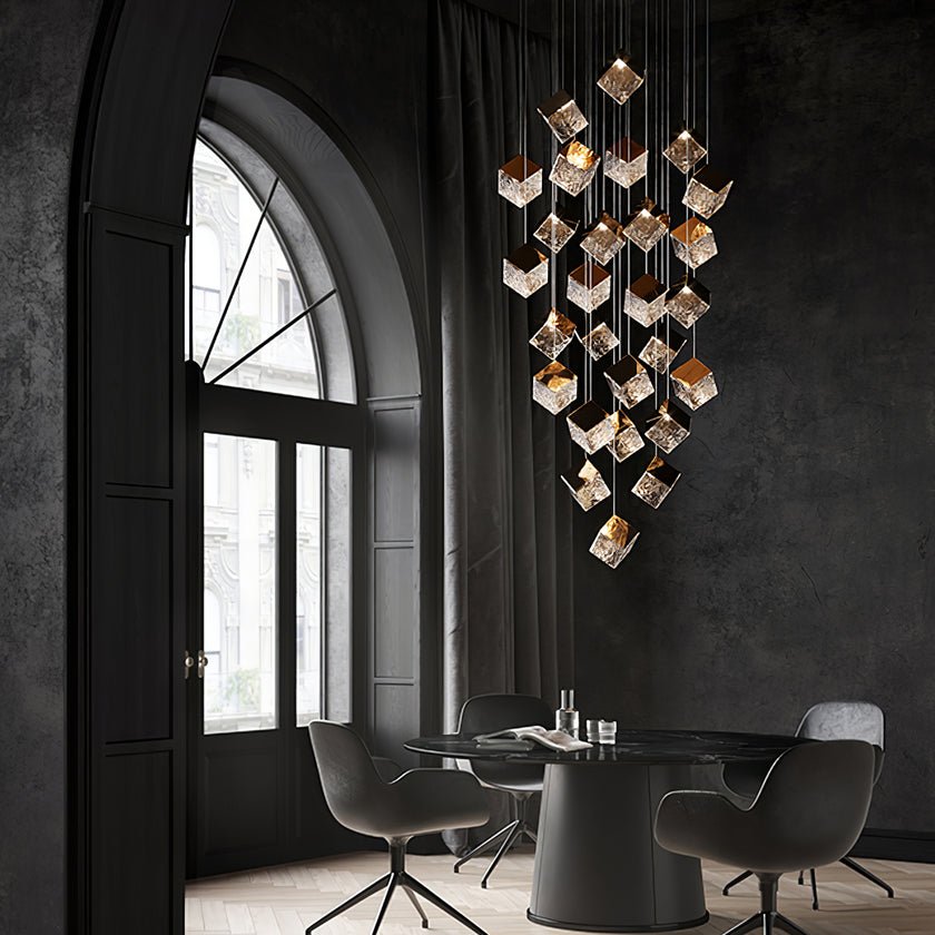 Prismatic Vapor Chandelier