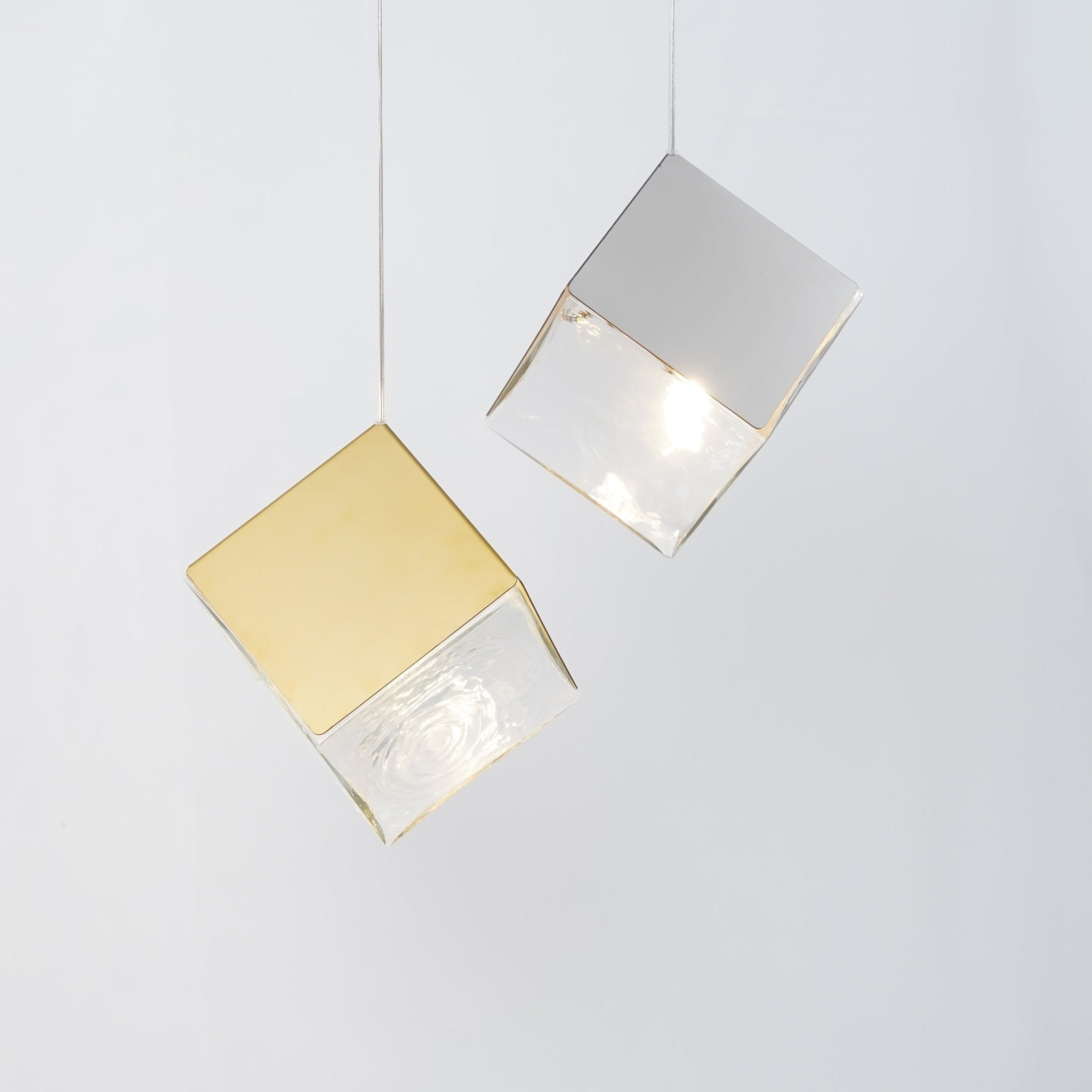 Prismatic Vapor Chandelier