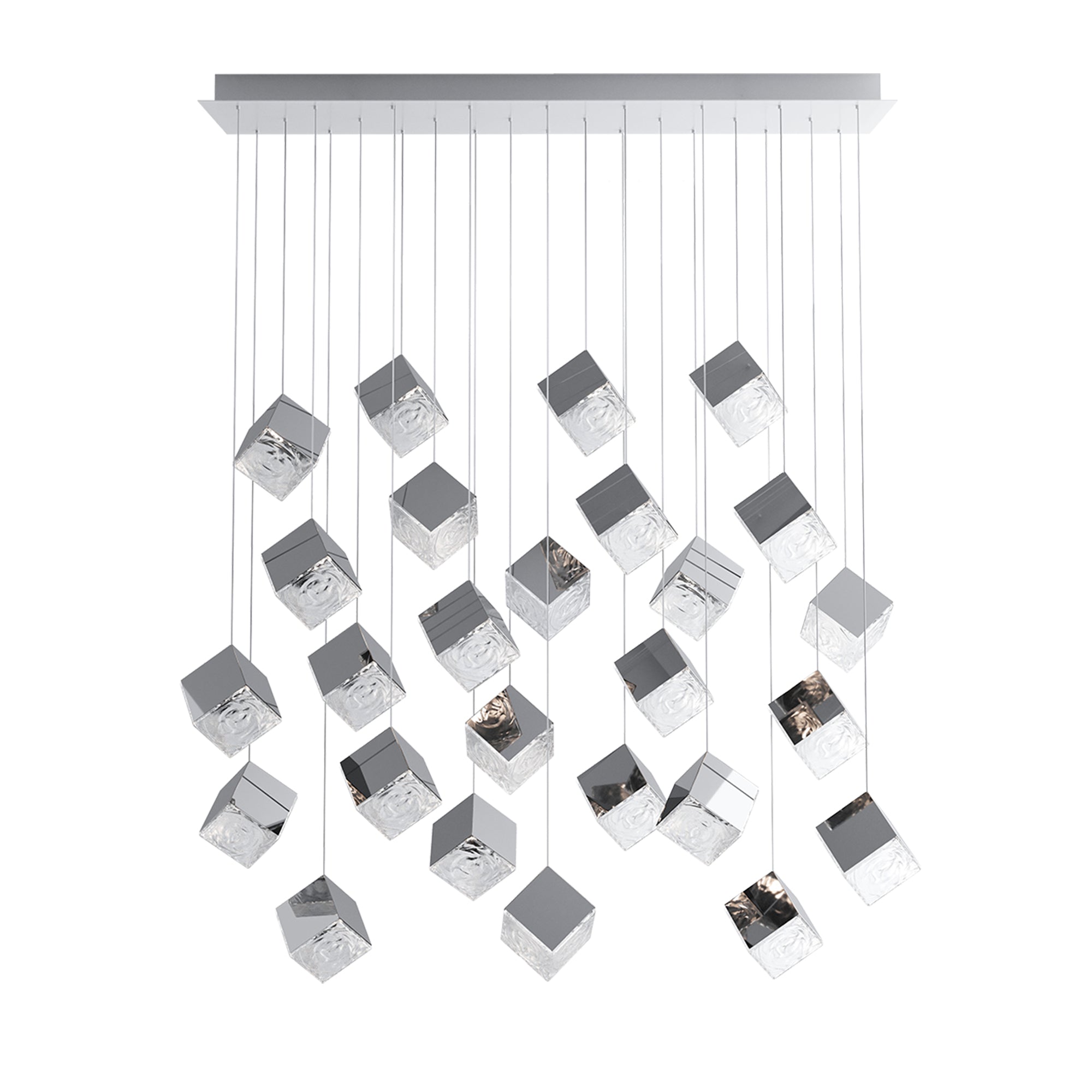 Prismatic Vapor Chandelier