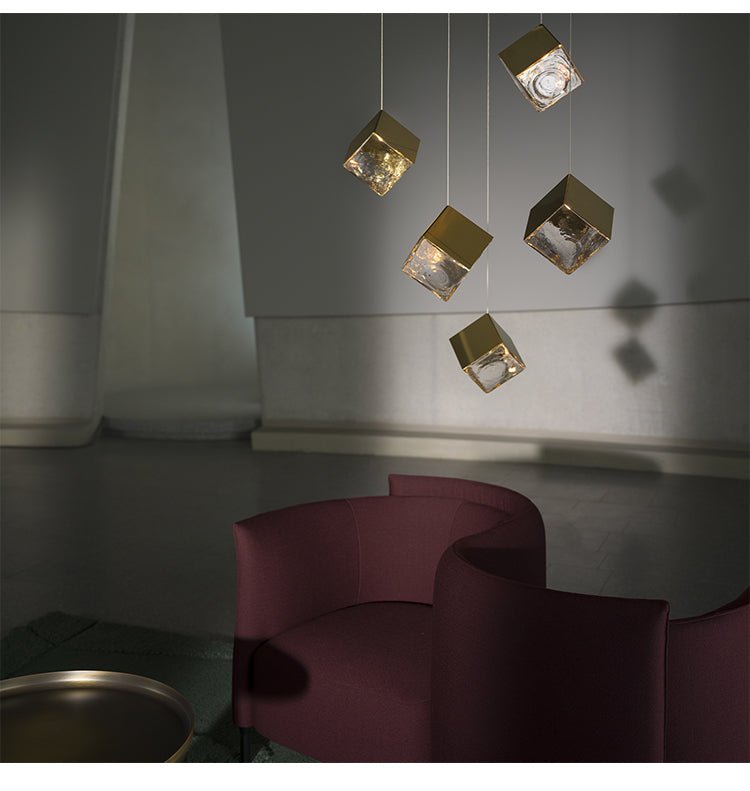 Prismatic Vapor Chandelier