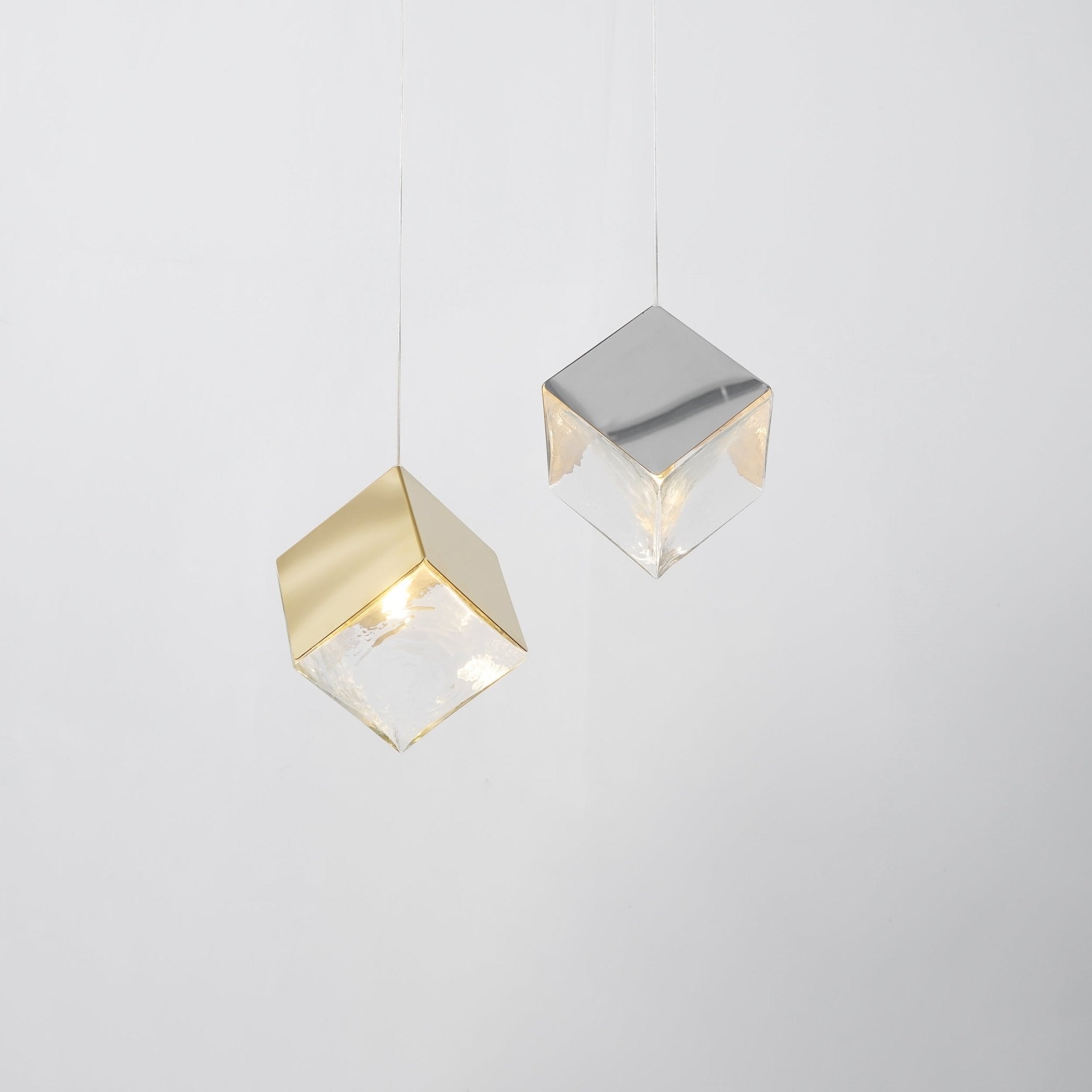 Prismatic Vapor Chandelier