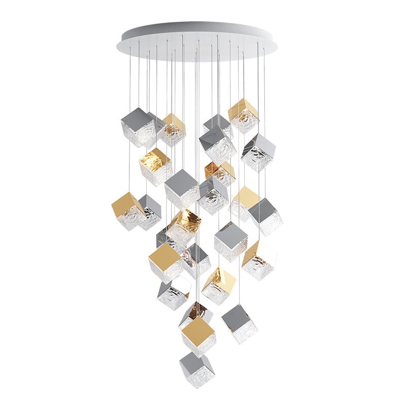 Prismatic Vapor Chandelier