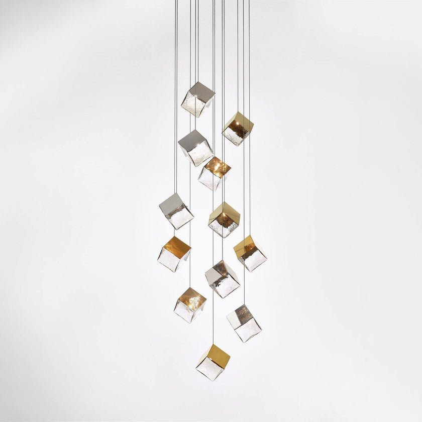 Prismatic Vapor Chandelier