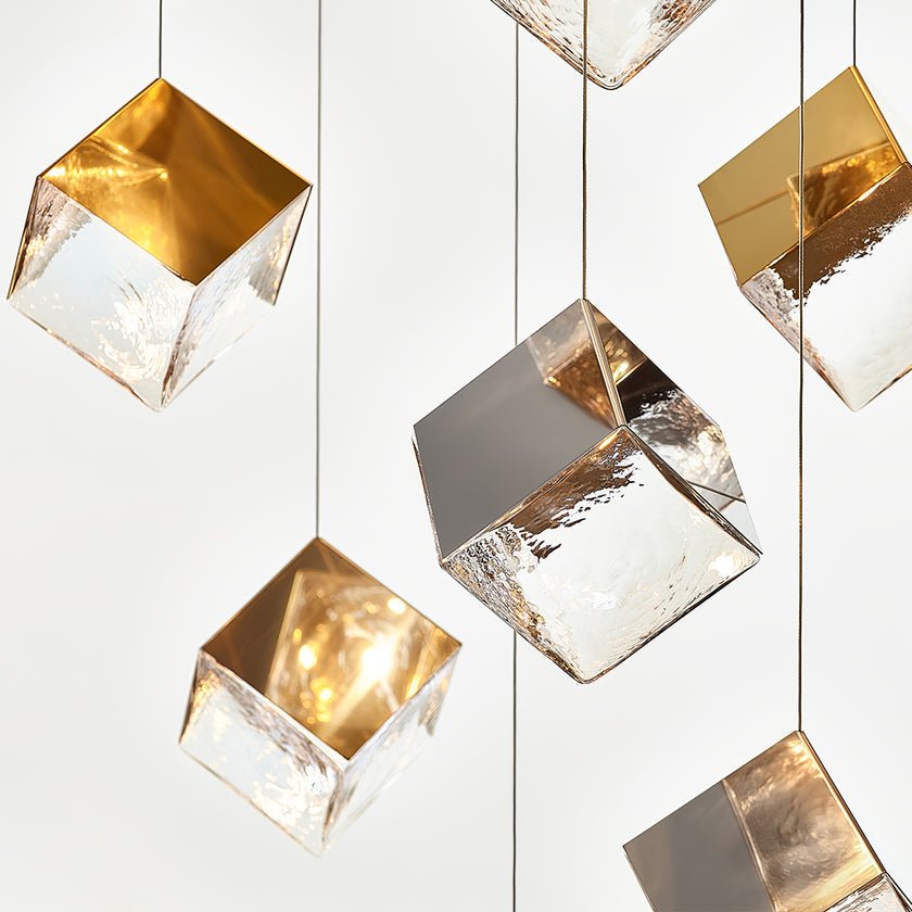 Prismatic Vapor Chandelier