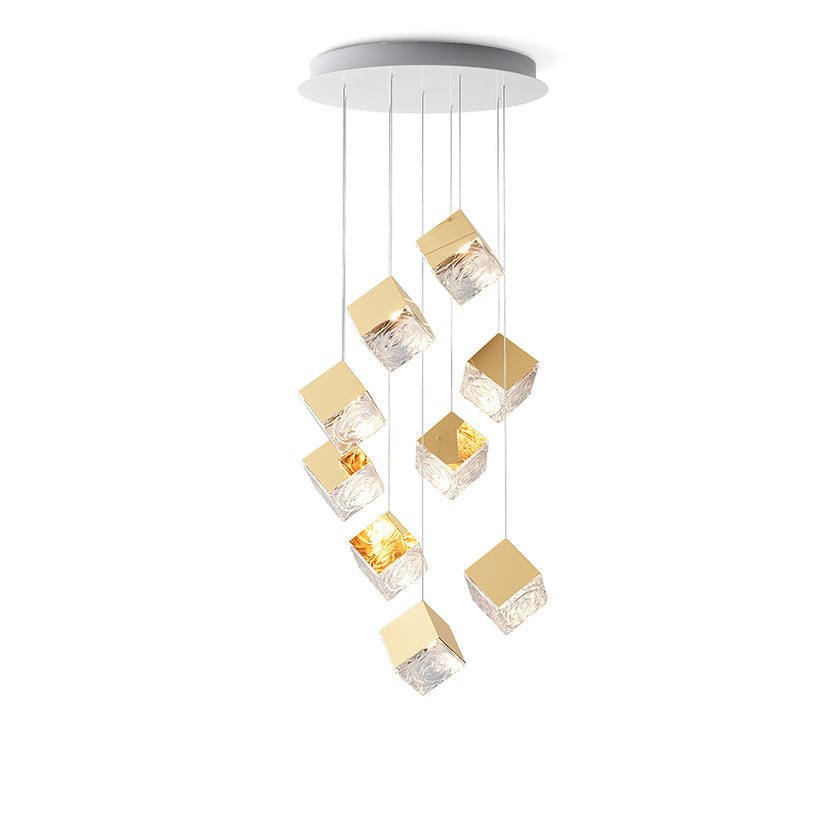 Prismatic Vapor Chandelier