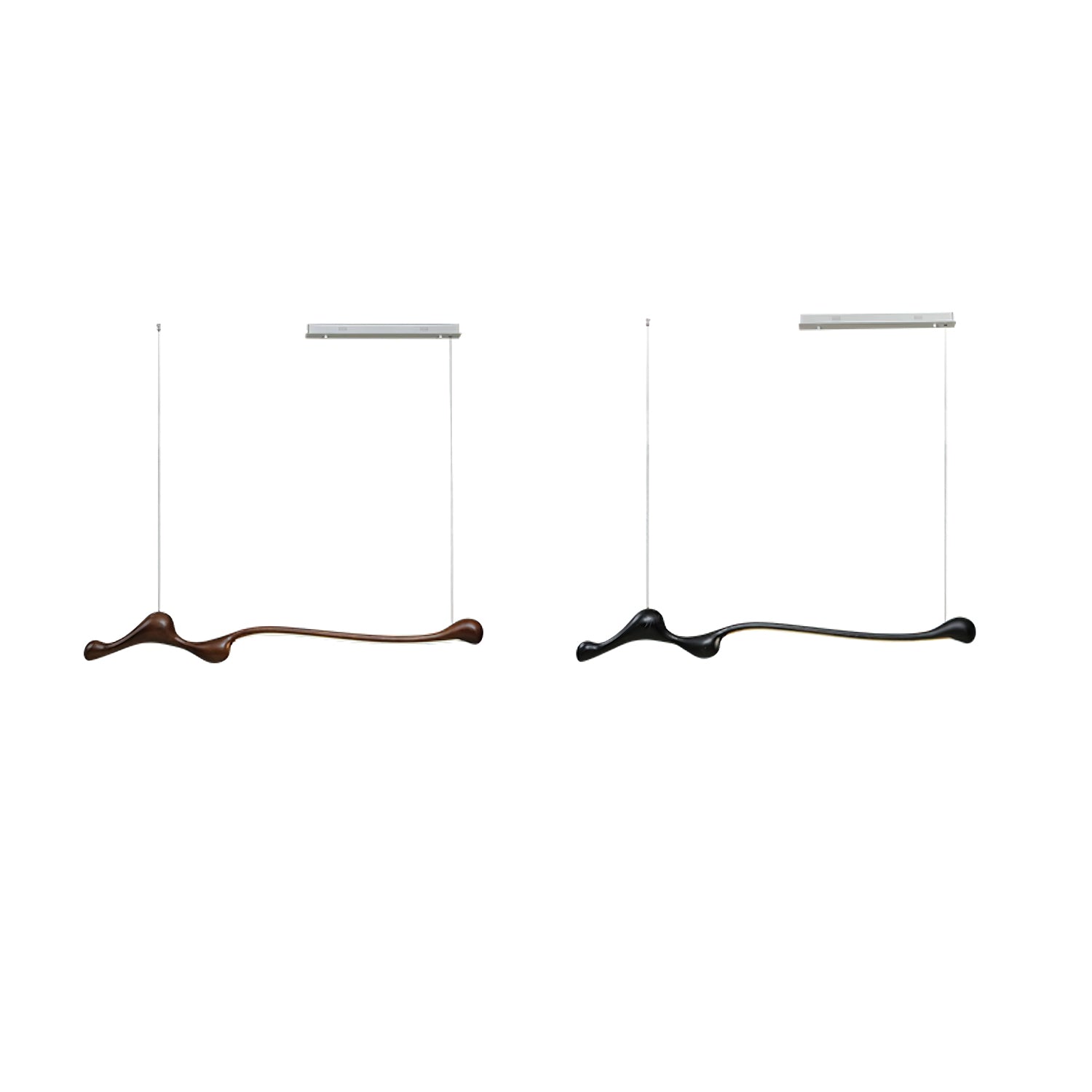 Alenor Wood Retro Pendant Lamp