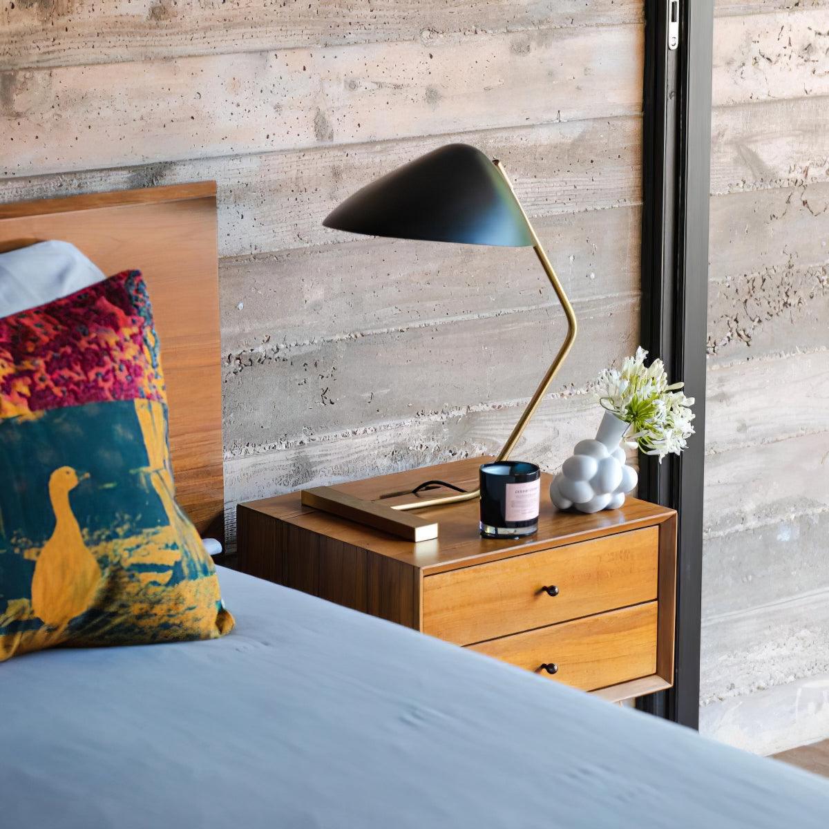 Velaice Mid-Century Table Lamp