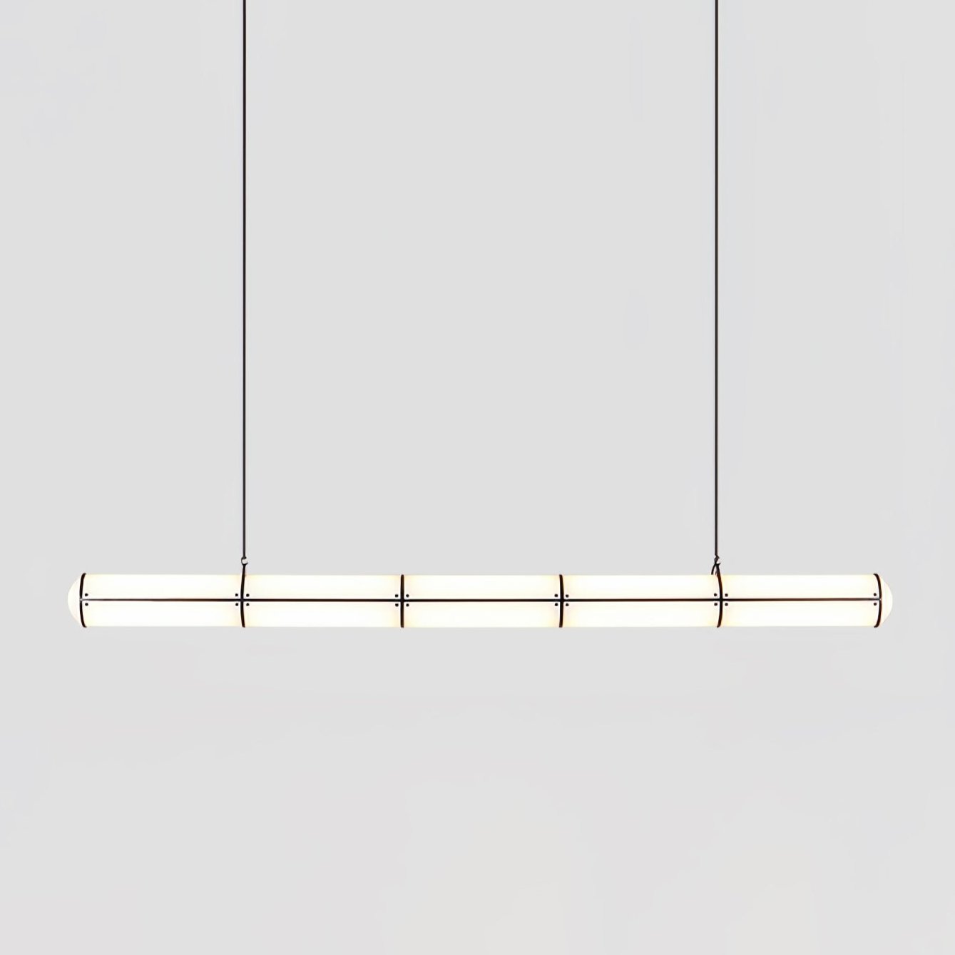 Rivenette Pendant Light Cylindrical Endless Dining