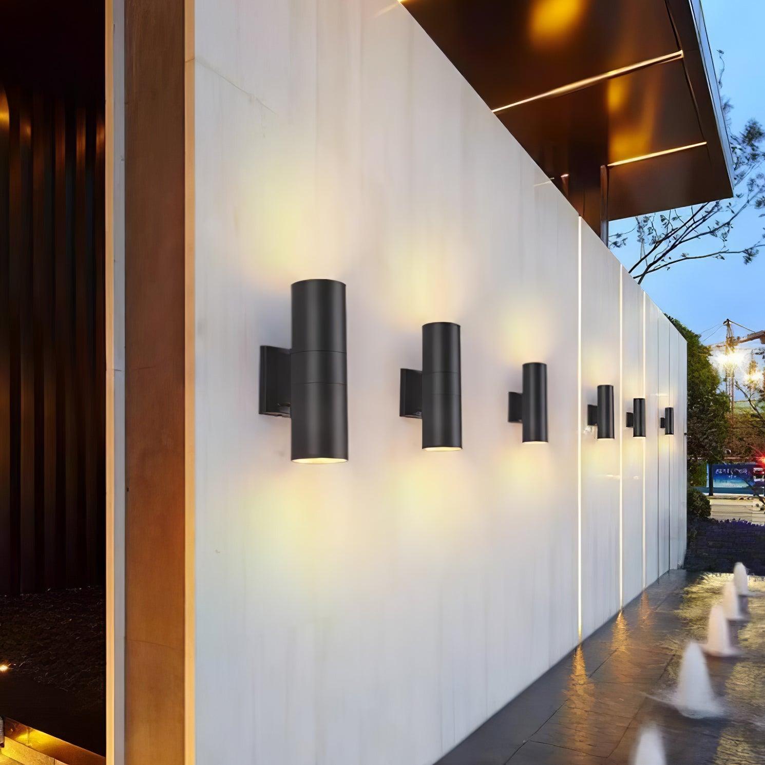 Caliraine Wall Light Modern Minimalist Cylindrical Outdoor