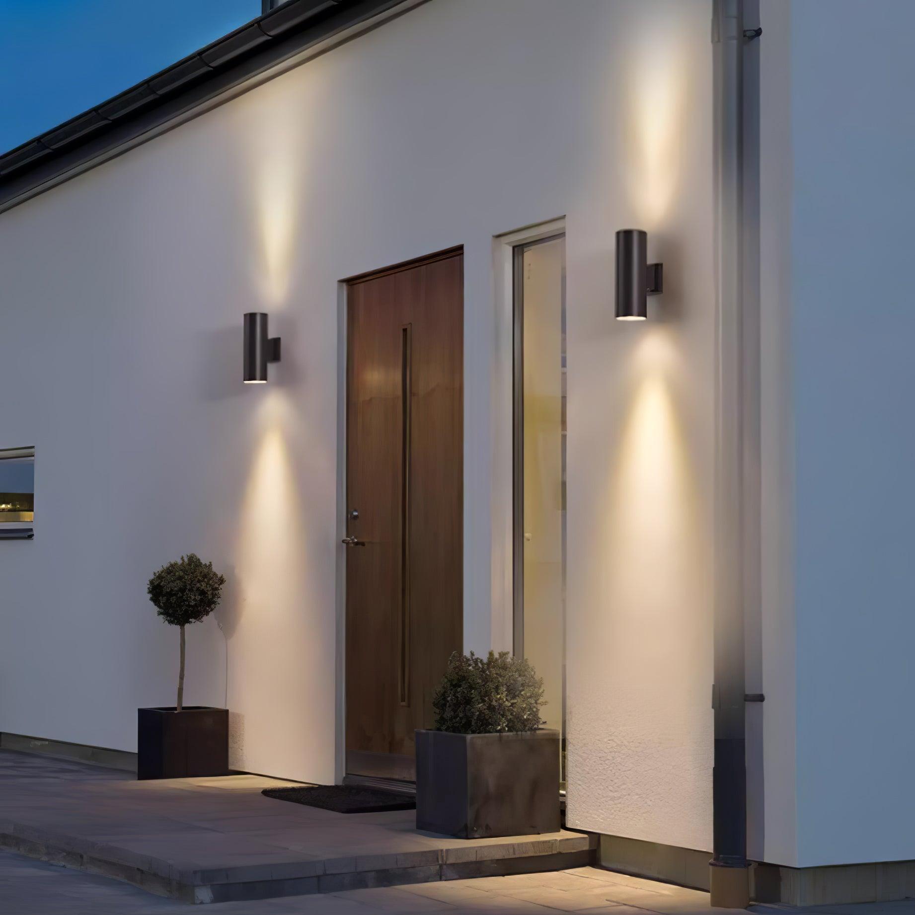 Caliraine Wall Light Modern Minimalist Cylindrical Outdoor