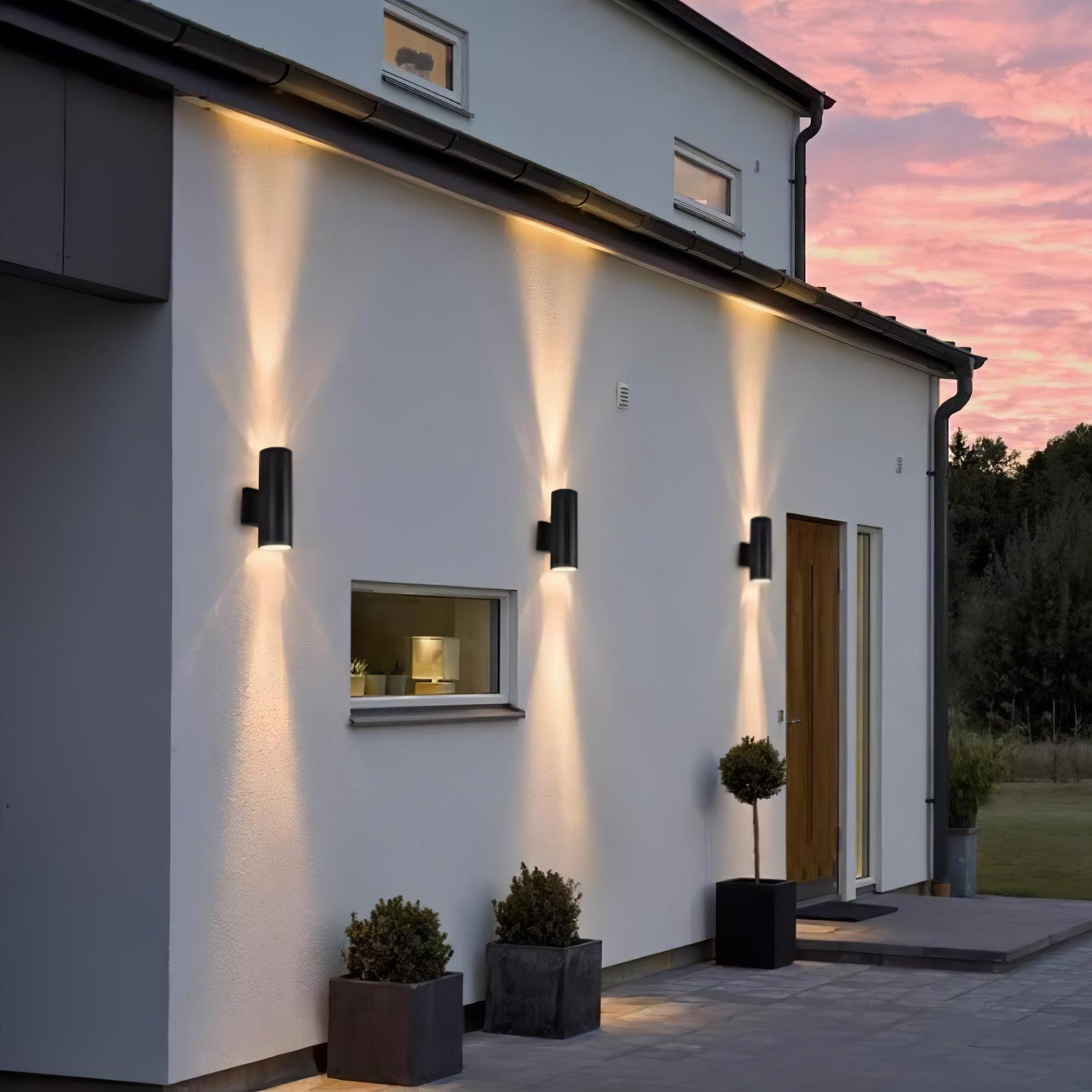 Caliraine Wall Light Modern Minimalist Cylindrical Outdoor