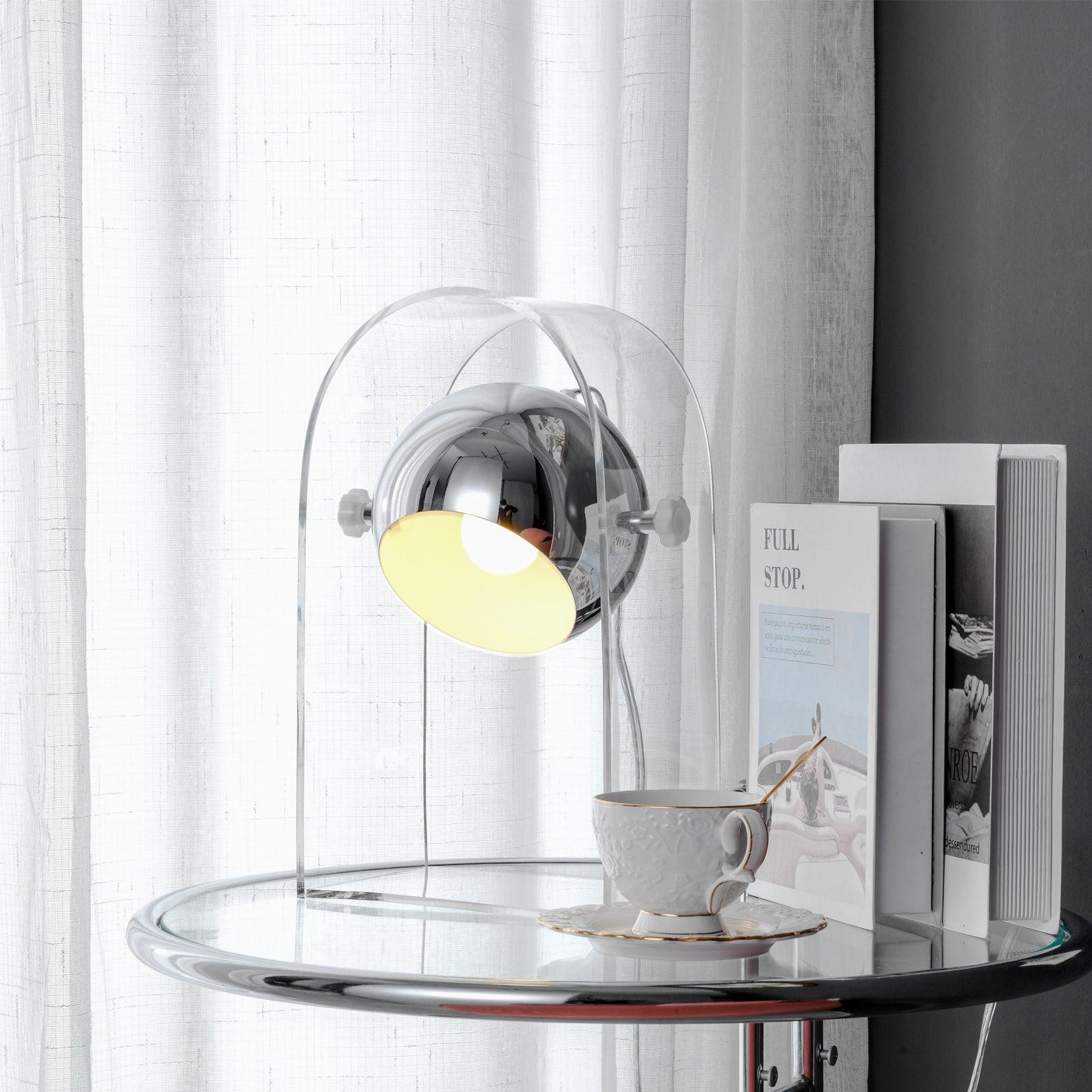 Tynza Steel Futuristic Table Lamp