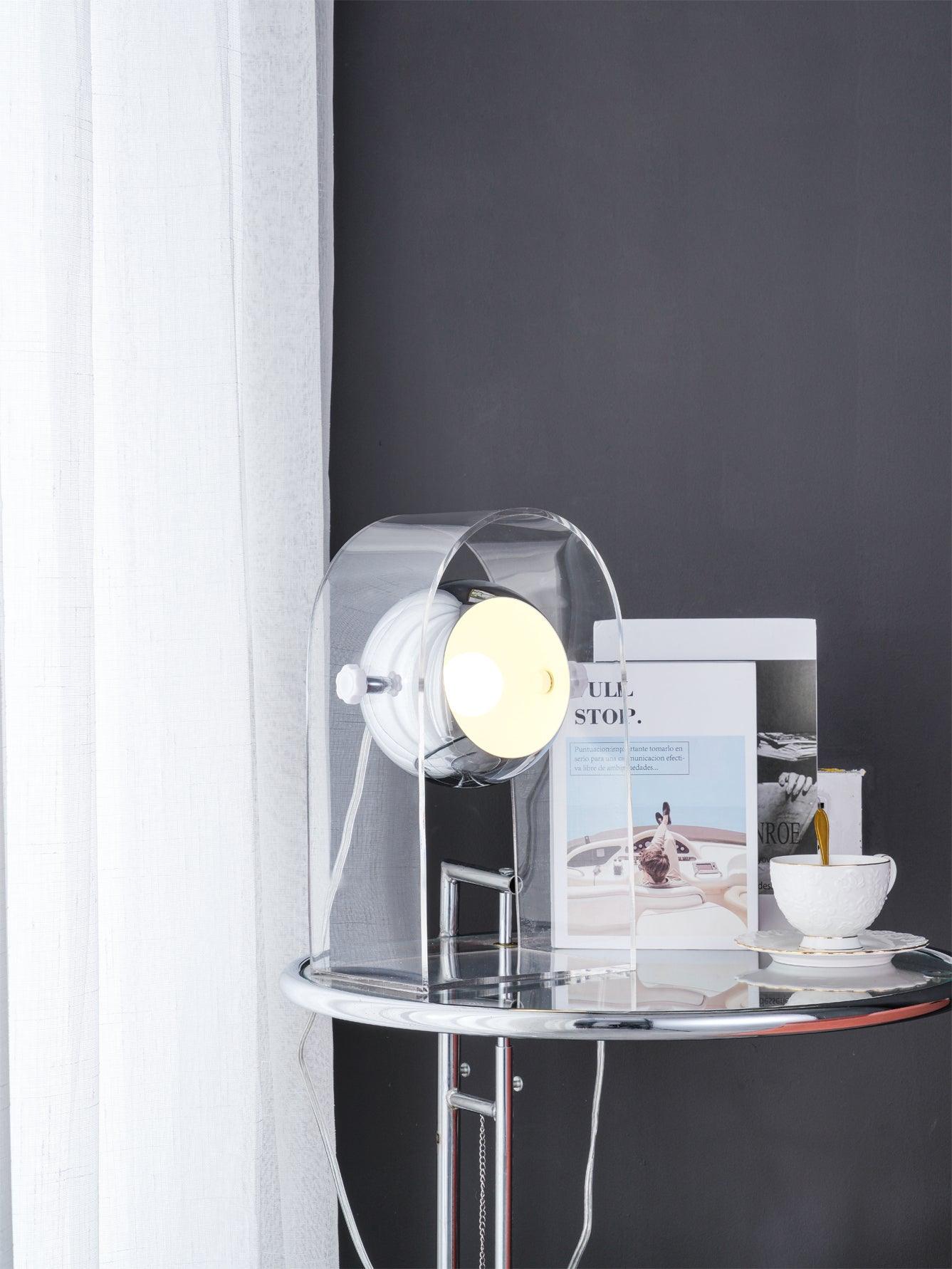 Tynza Steel Futuristic Table Lamp