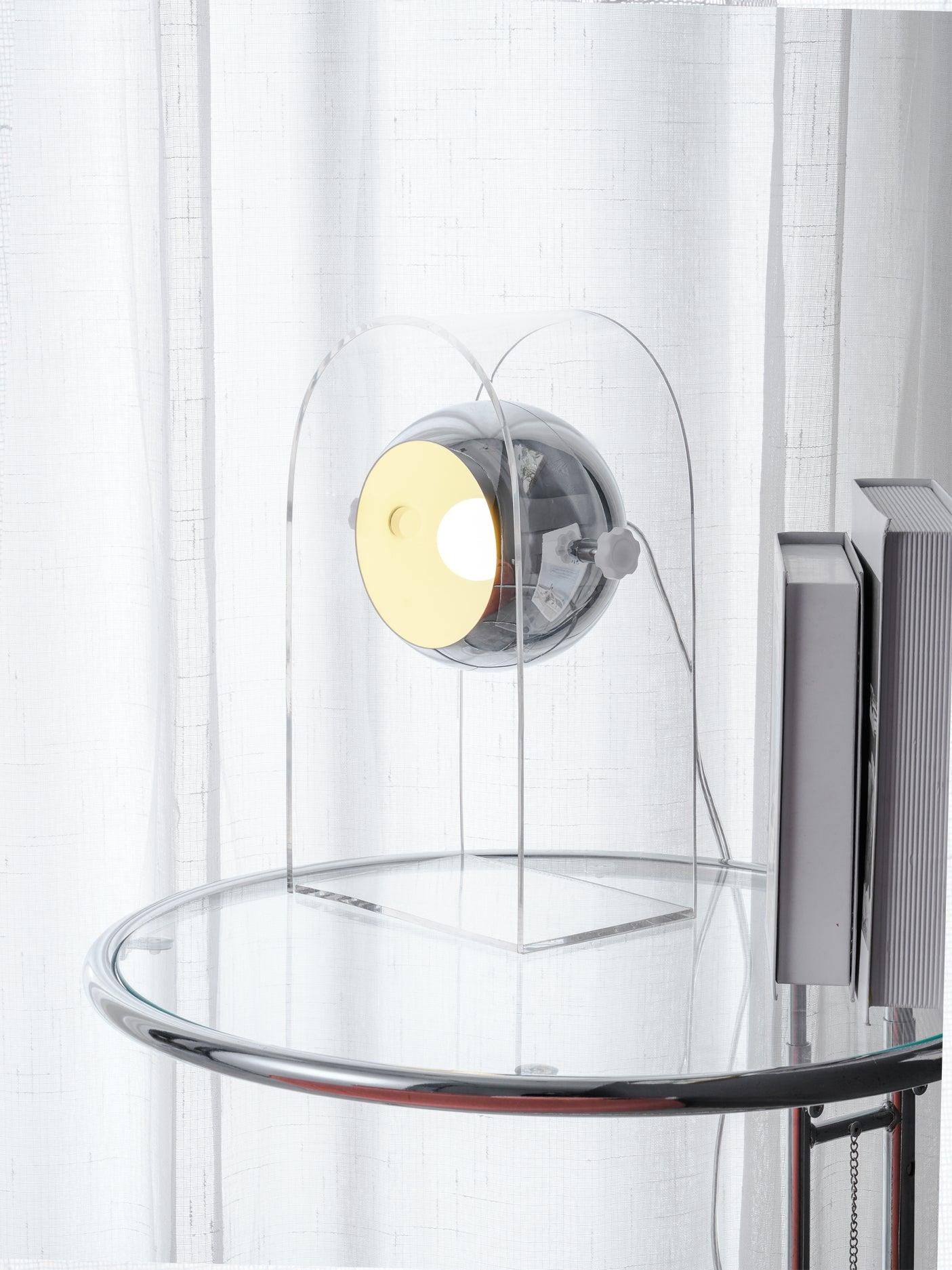 Tynza Steel Futuristic Table Lamp