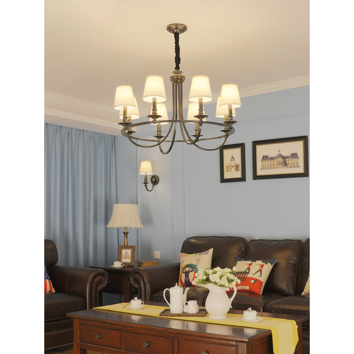 Mariner Fabric Chandelier