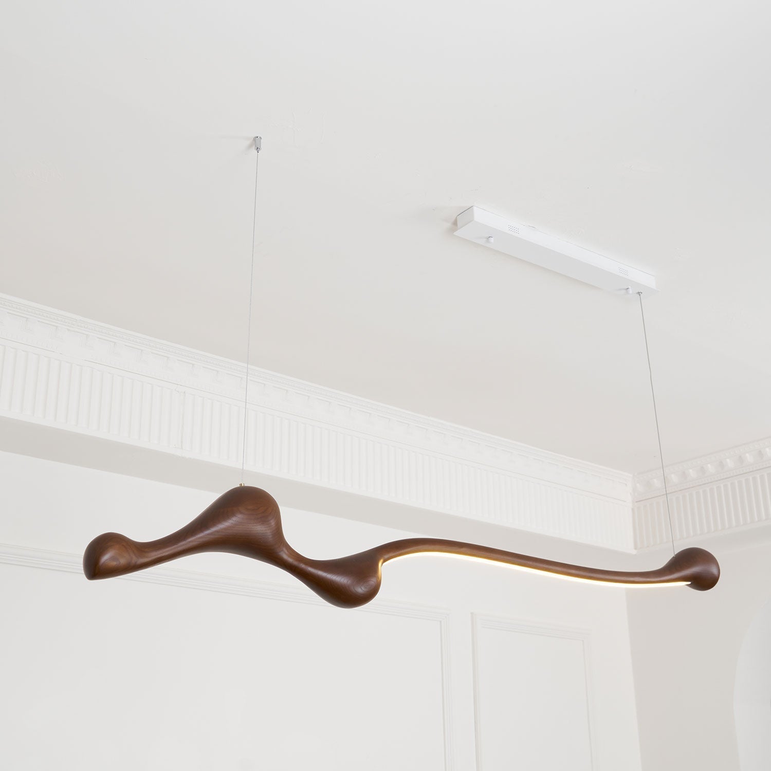 Alenor Wood Retro Pendant Lamp