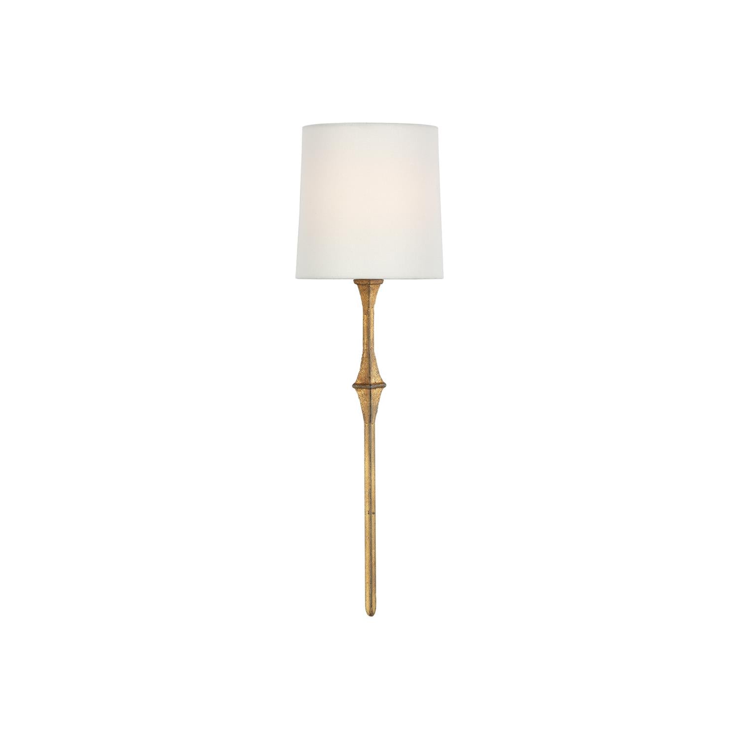 Yield Vintage Unique Brass Fabric Wall Lamp