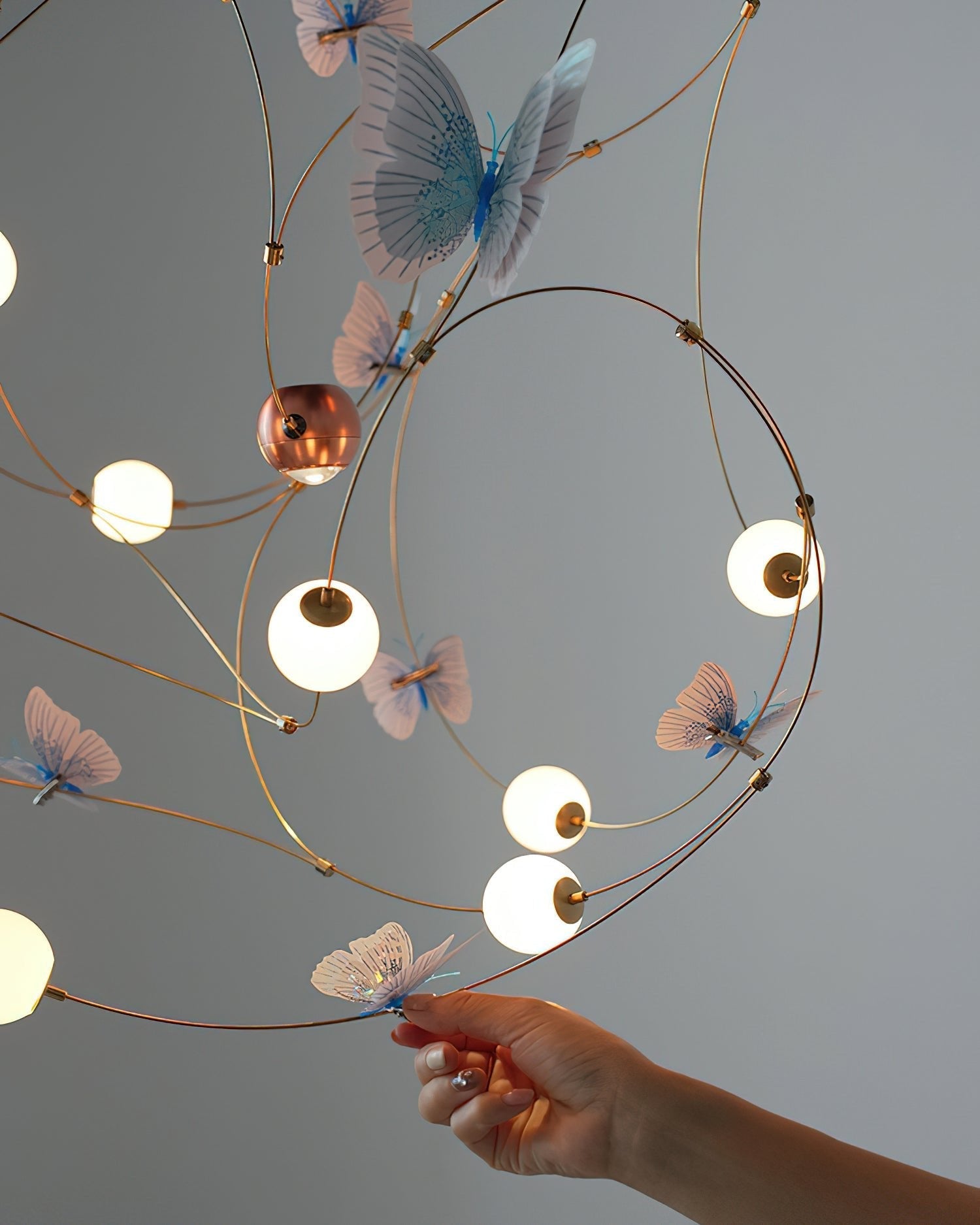 Calenira Orbit Butterfly Chandelier